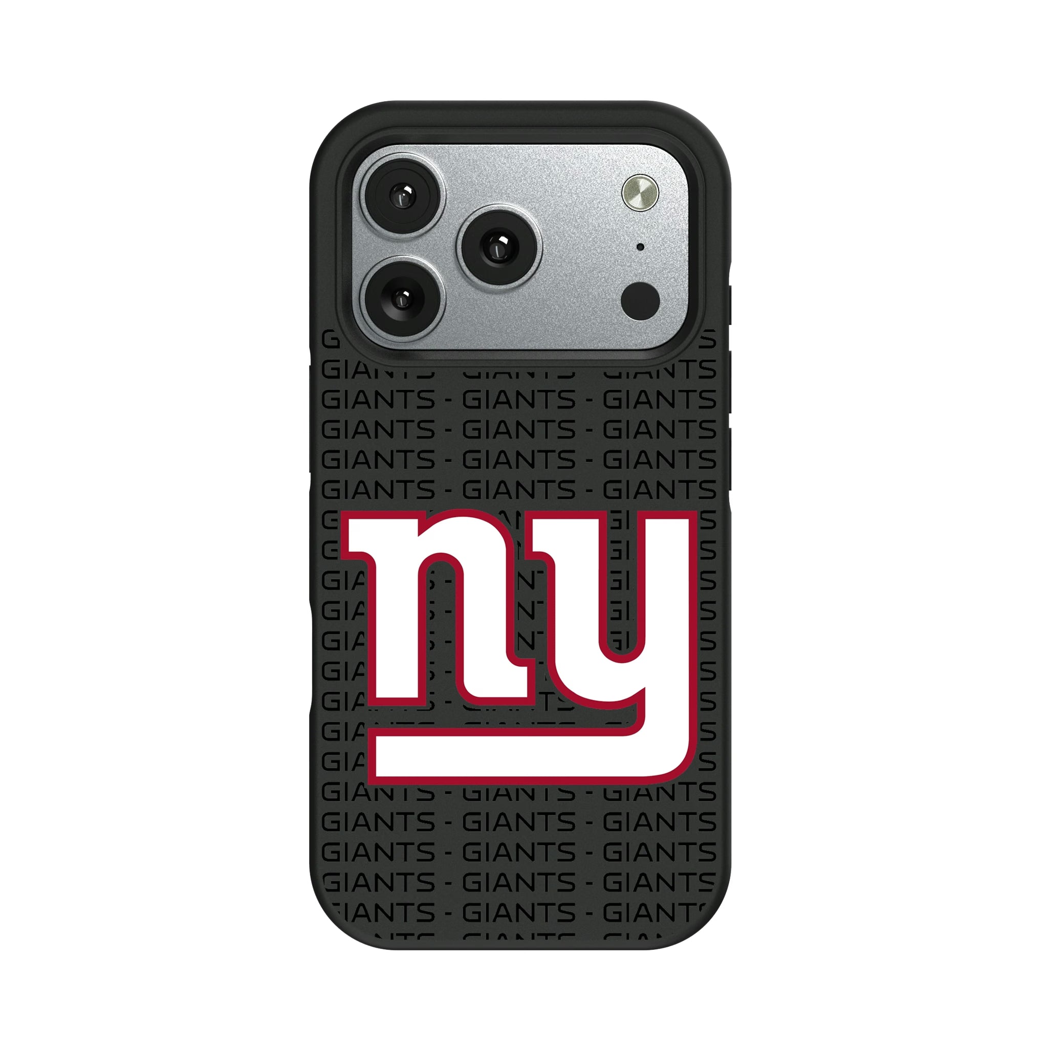 New York Giants Text Backdrop iPhone Bump Phone Case for Apple iPhone#Device_iPhone 17 Pro