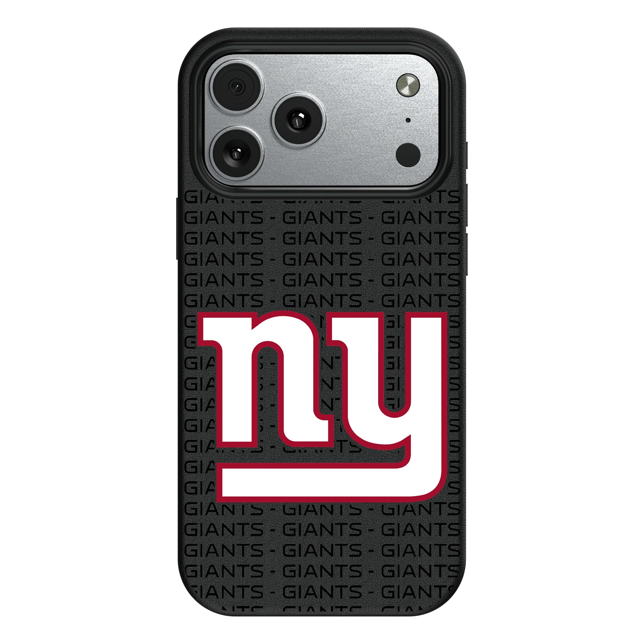 New York Giants Text Backdrop iPhone MagSafe Compatible Phone Case for Apple iPhone#Device_iPhone 17 Pro Max