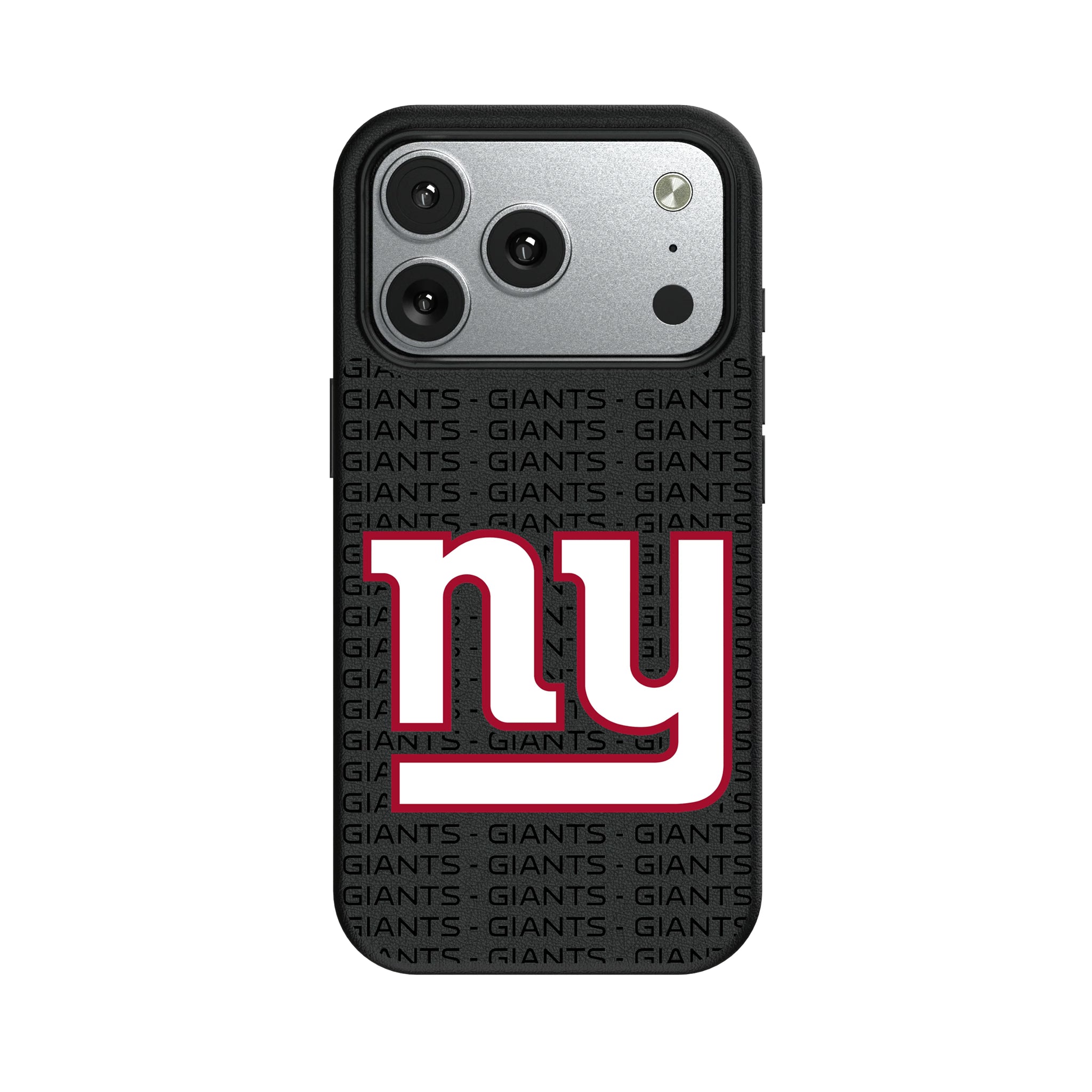 New York Giants Text Backdrop iPhone MagSafe Compatible Phone Case for Apple iPhone#Device_iPhone 17 Pro