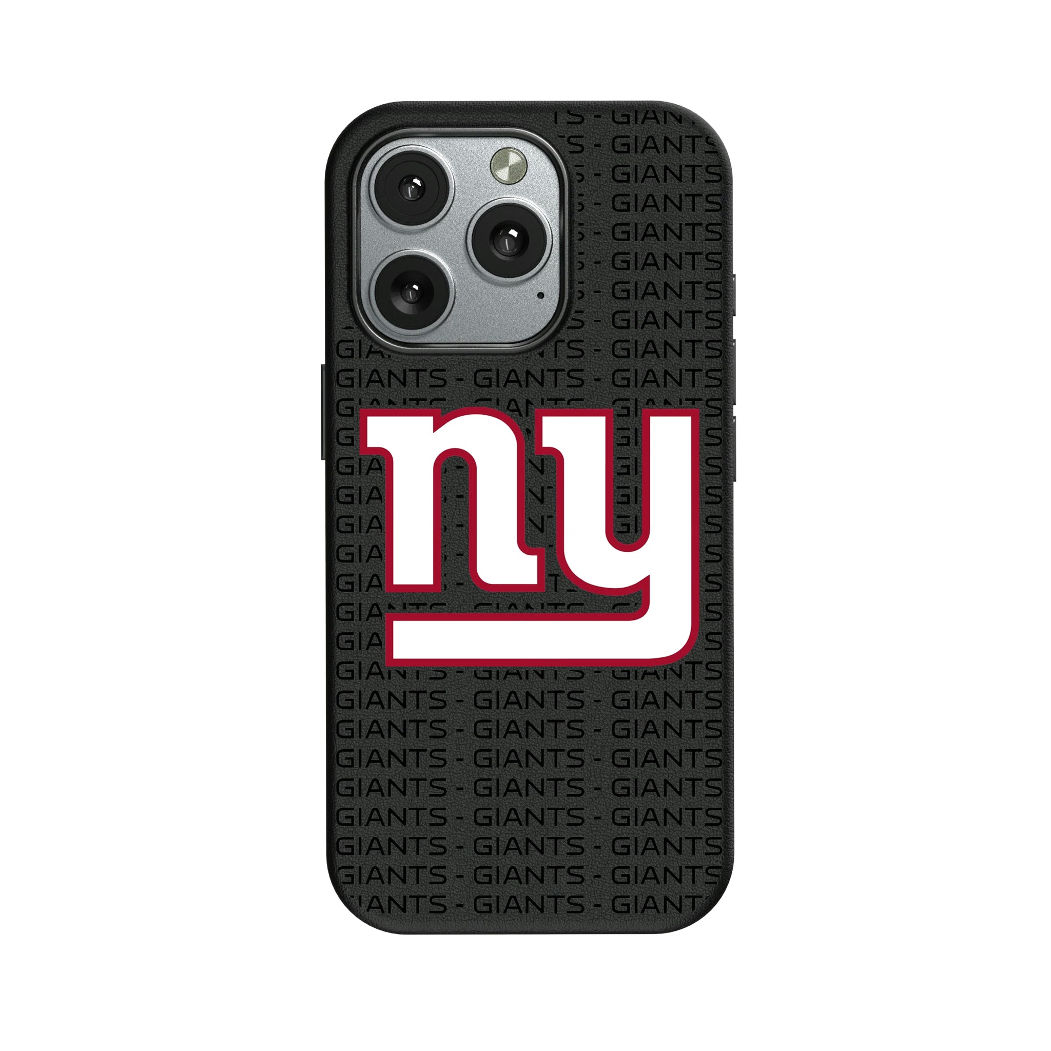 New York Giants Text Backdrop iPhone MagSafe Compatible Phone Case for Apple iPhone