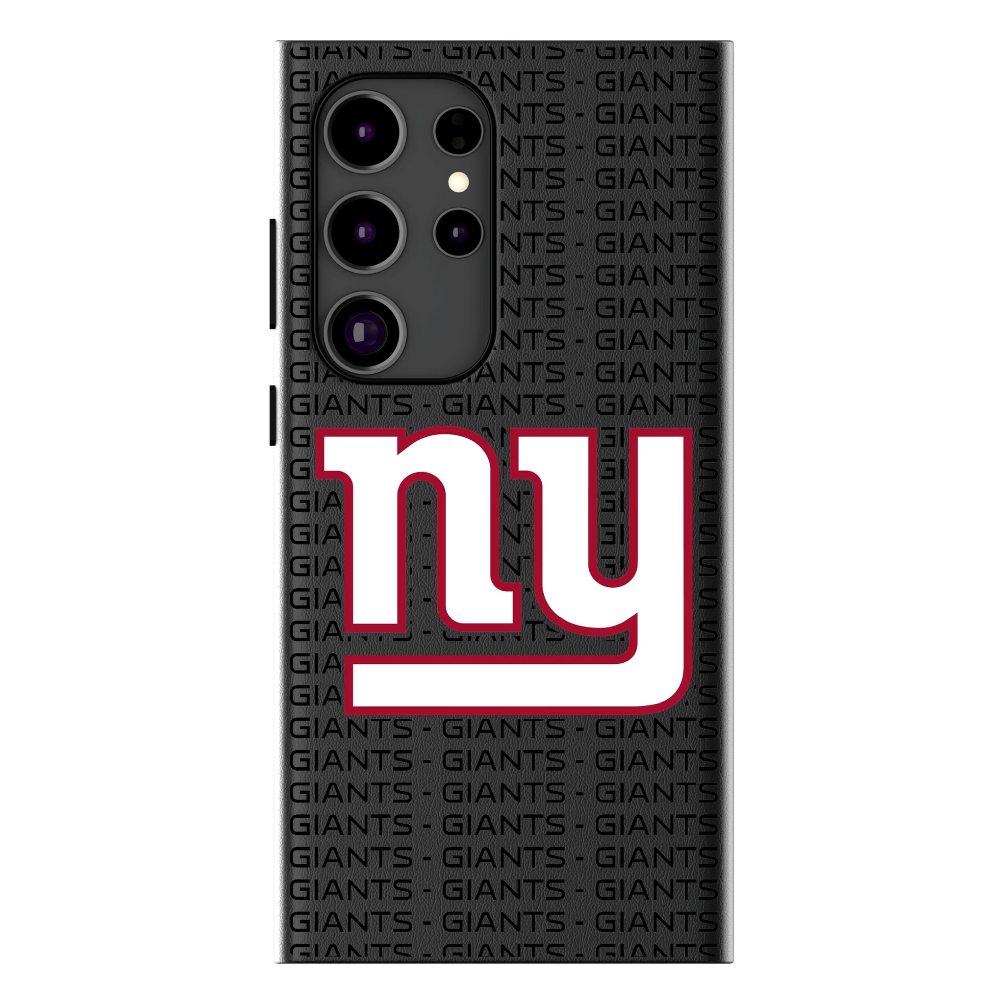New York Giants Text Backdrop Galaxy MagSafe Compatible Phone Case for Samsung Galaxy