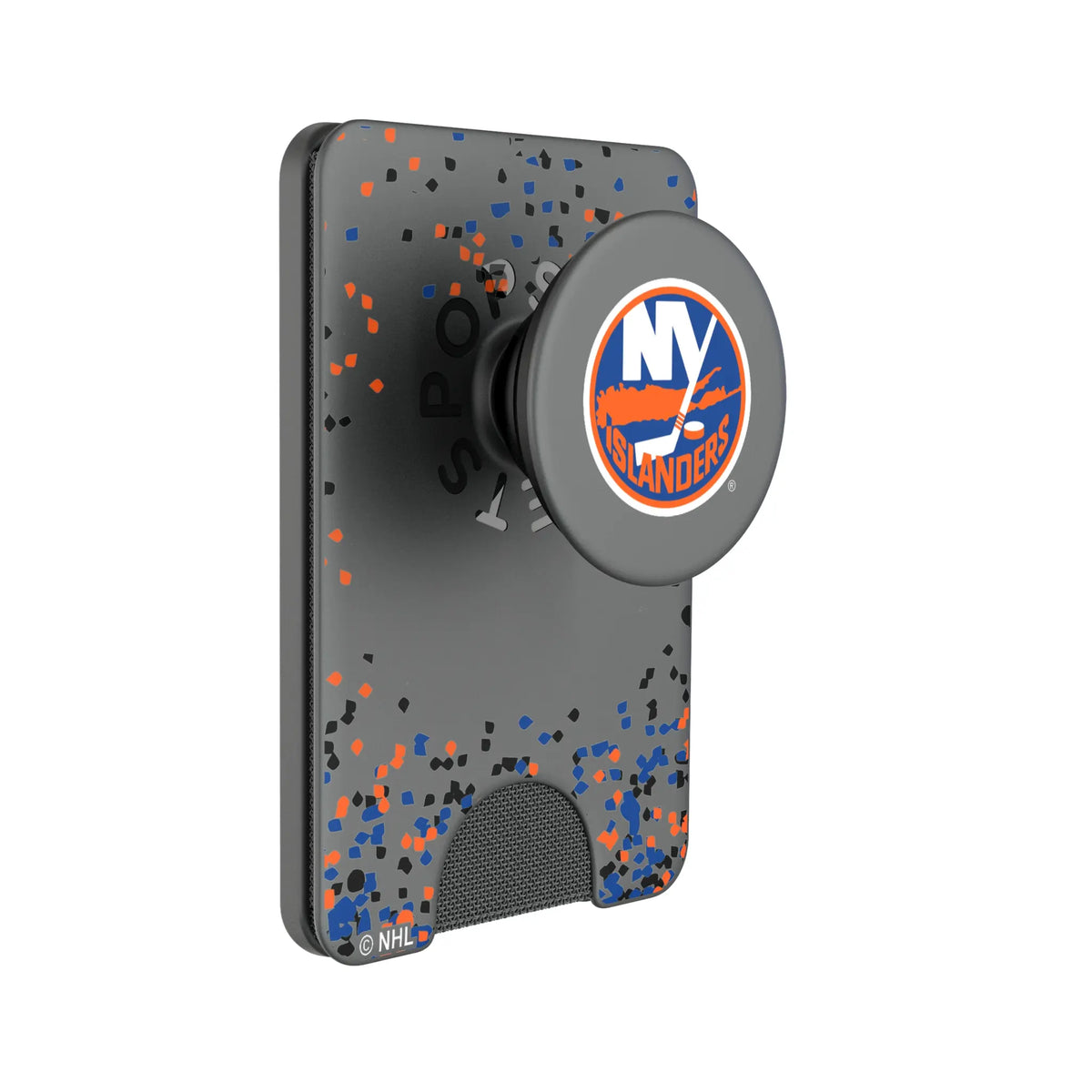New York Islanders Confetti Popsockets Wallet Magnetic