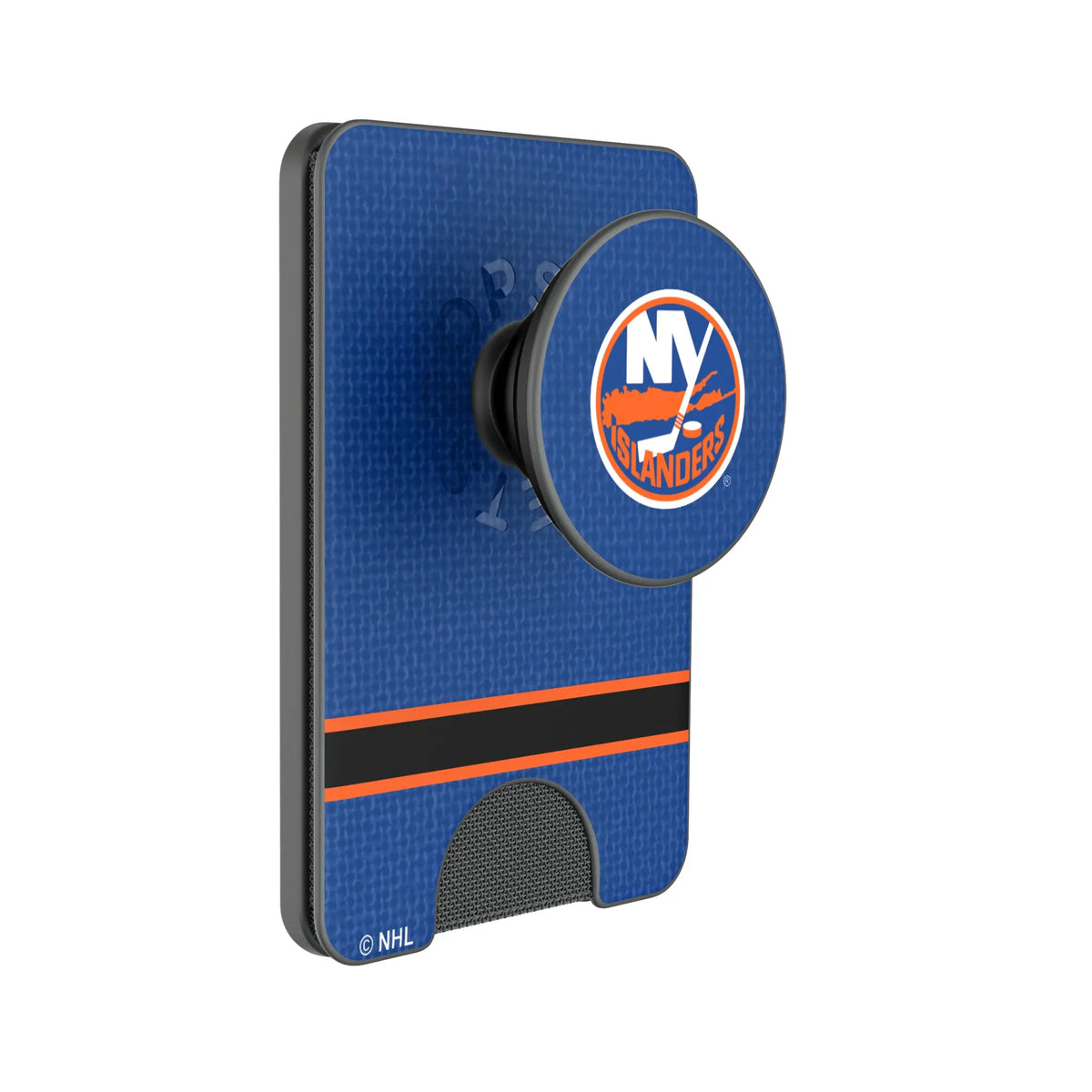New York Islanders Endzone Solid Popsockets Wallet Magnetic