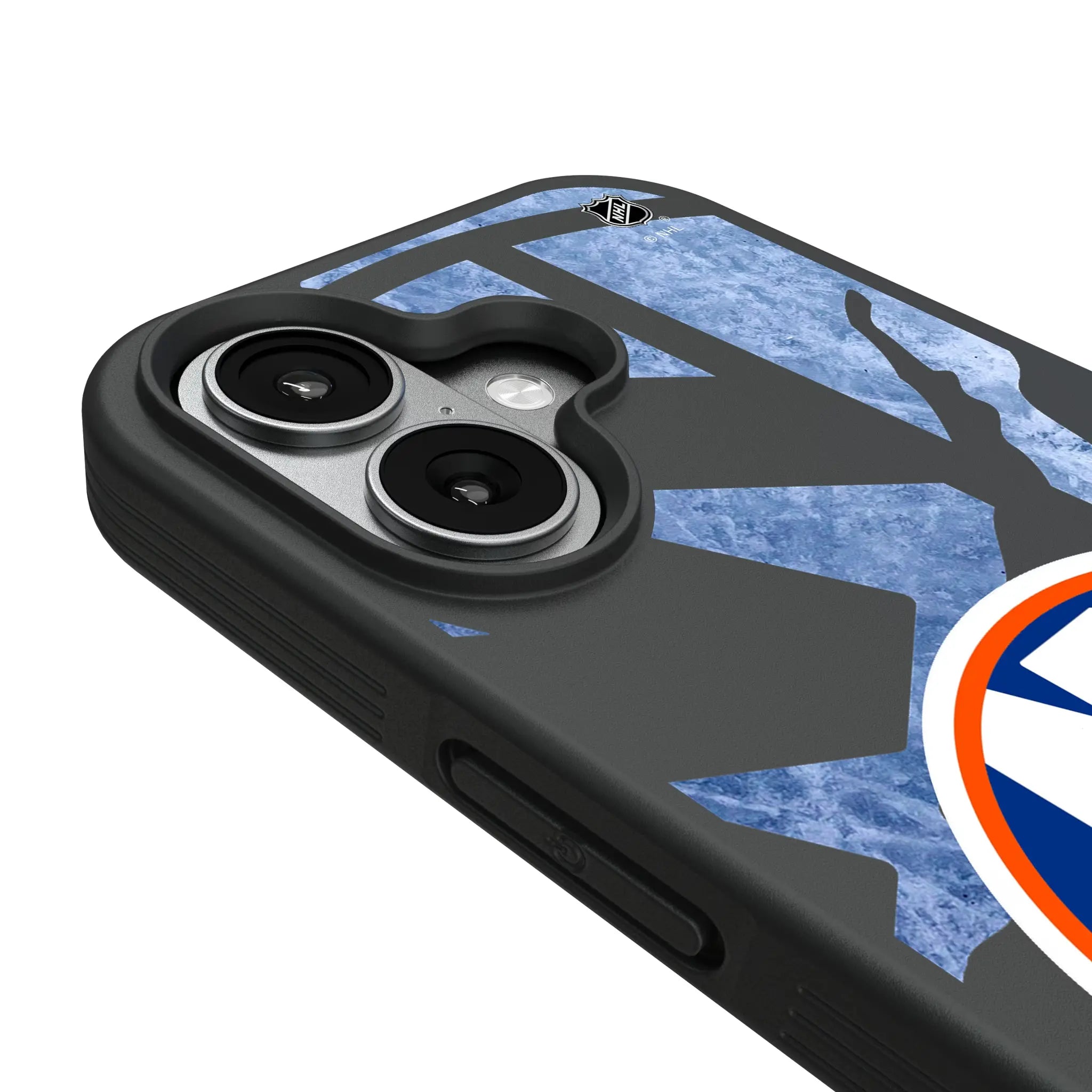 New York Islanders Ice Tilt iPhone Bump Phone Case for Apple iPhone - Detail#Device_iPhone 17