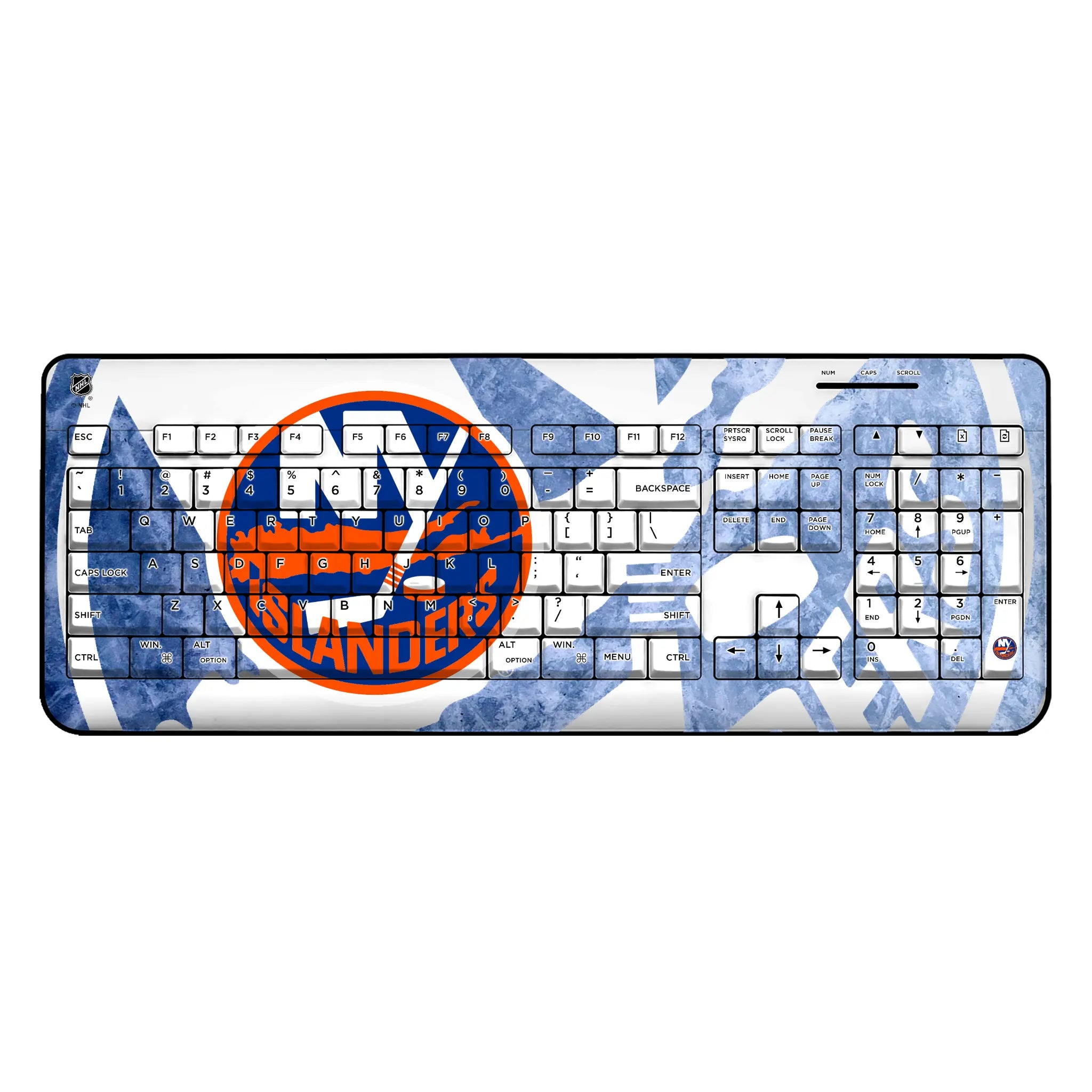 New York Islanders Ice Tilt Wireless USB Keyboard
