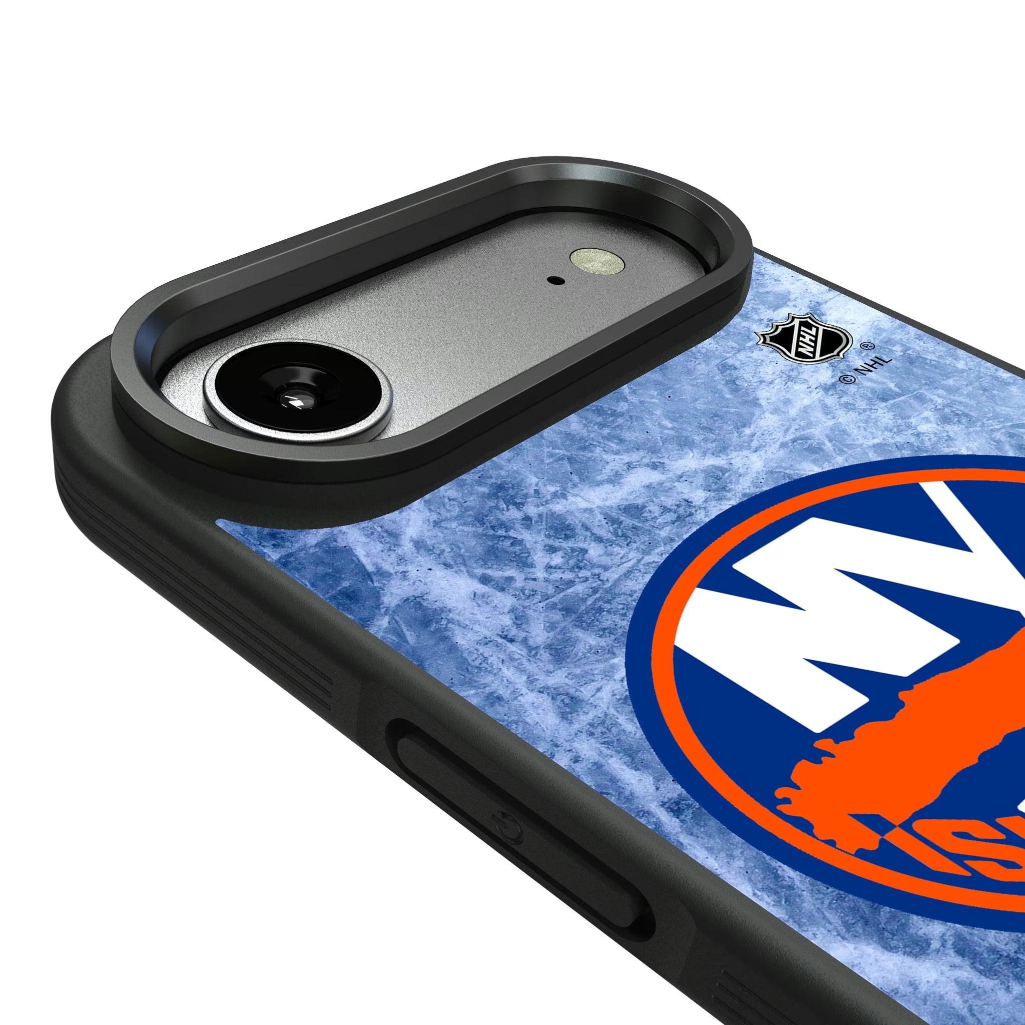 New York Islanders Ice Wordmark iPhone Bump Phone Case for Apple iPhone - Detail#Device_iPhone Air