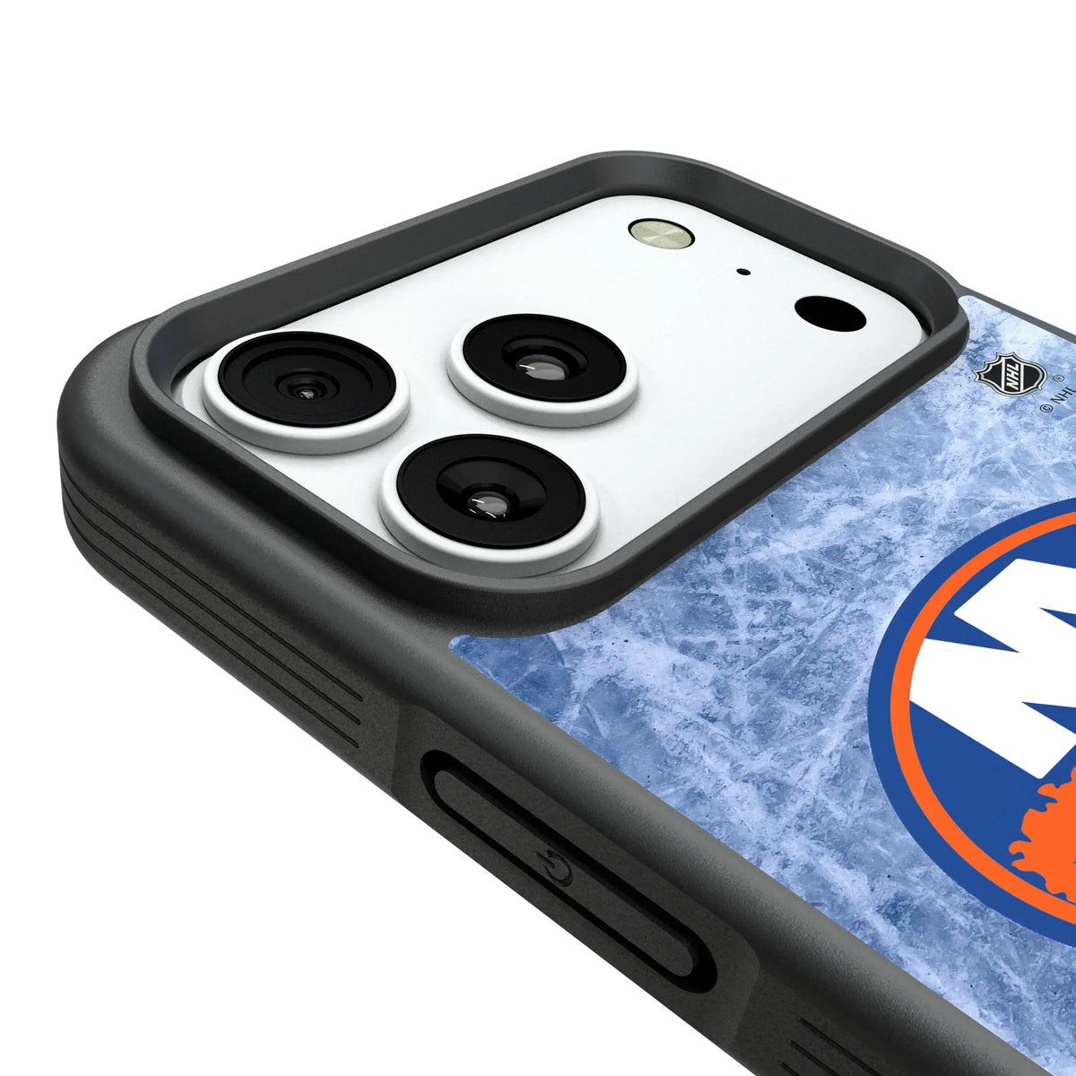 New York Islanders Ice Wordmark iPhone Bump Phone Case for Apple iPhone - Detail#Device_iPhone 18 Pro Max