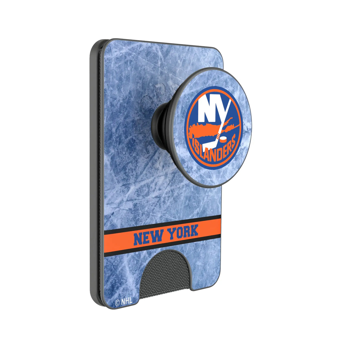 New York Islanders Ice Wordmark Popsockets Wallet Magnetic