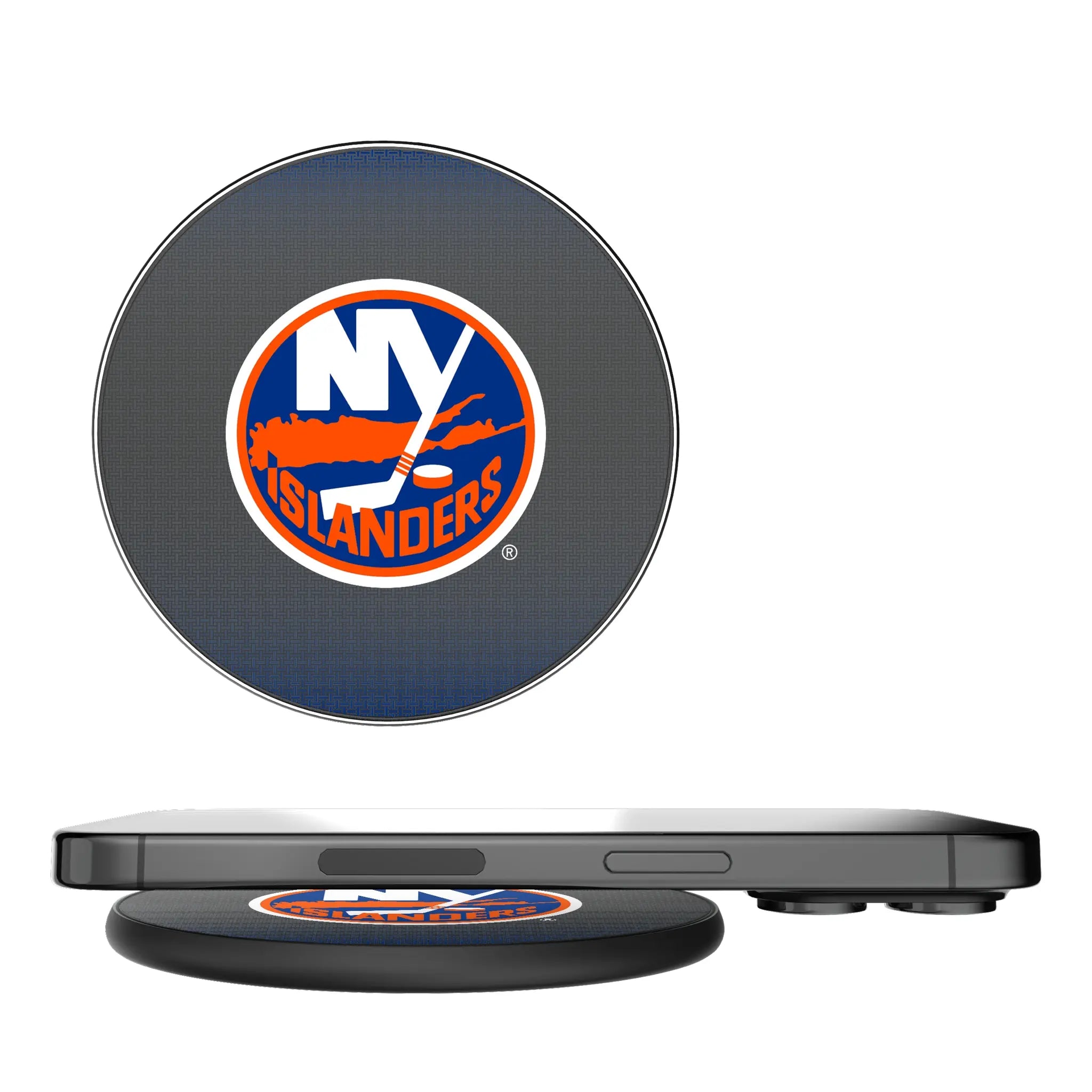 New York Islanders Linen 15-Watt Wireless Charger