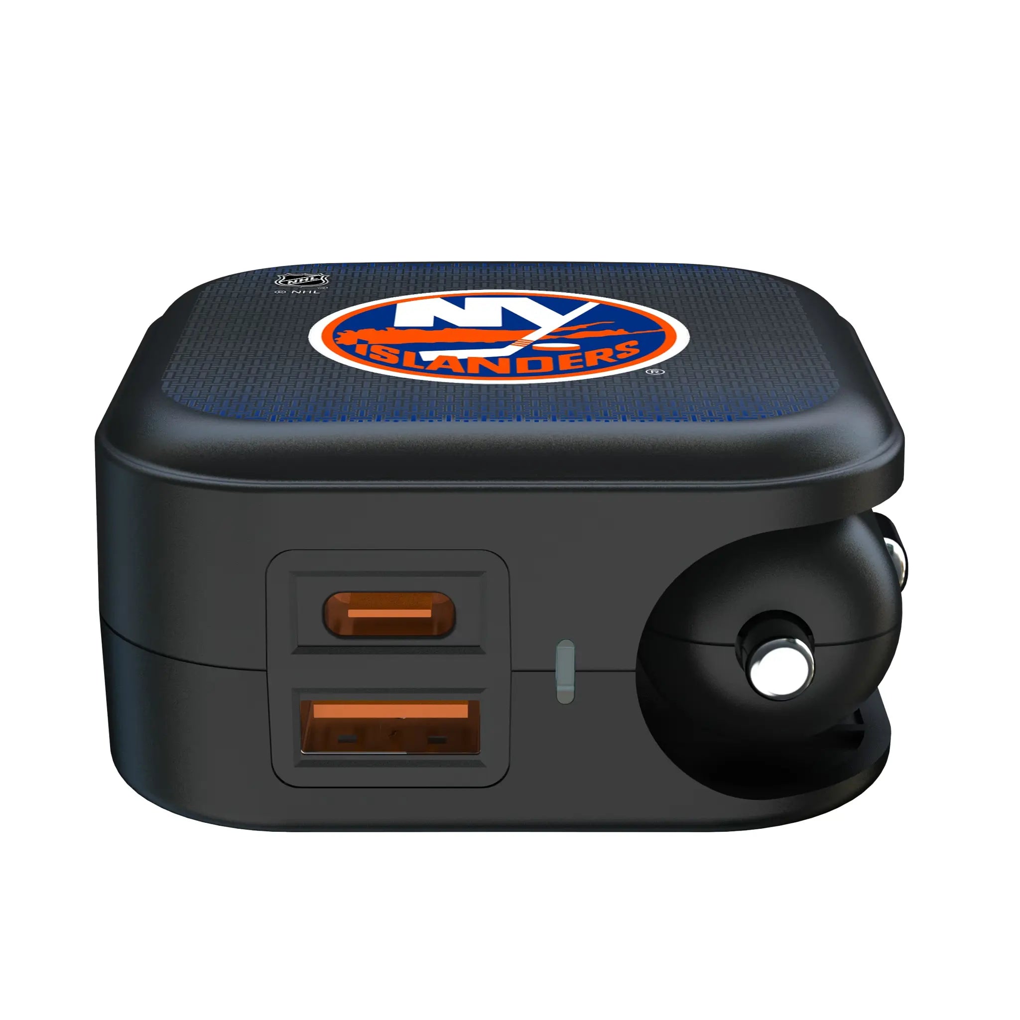 New York Islanders Linen 2 in 1 USB A/C Charger