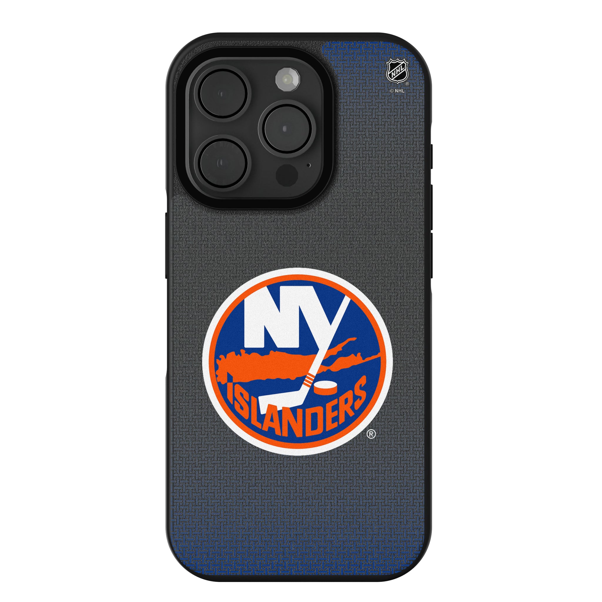 New York Islanders Linen iPhone Bump Phone Case for Apple iPhone