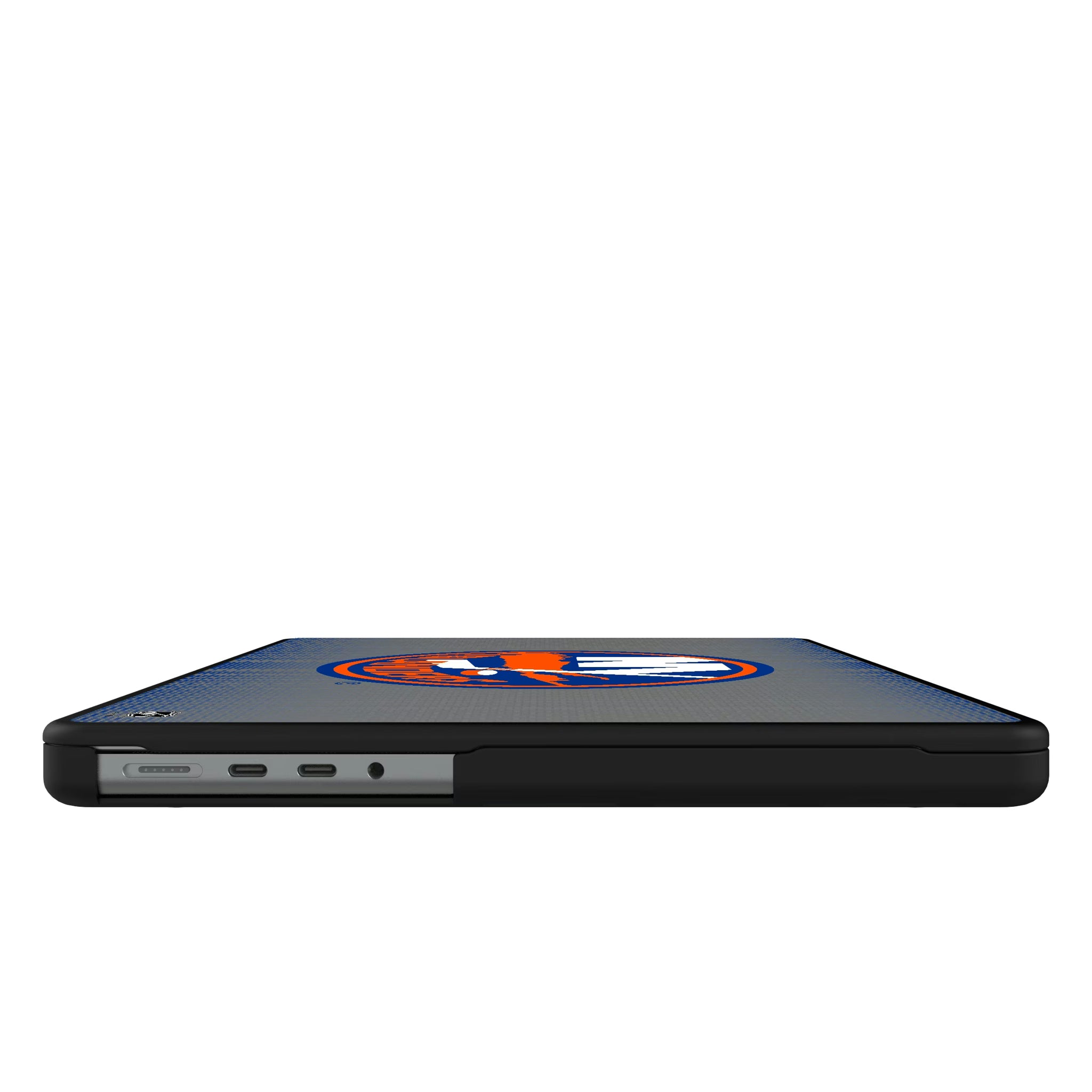 New York Islanders Linen MacBook Laptop Case for Apple MacBook#Device_MacBook Pro (14-inch, 2021) / MacBook Pro (14-inch, 2023) / MacBook Pro (14-inch, 2024)