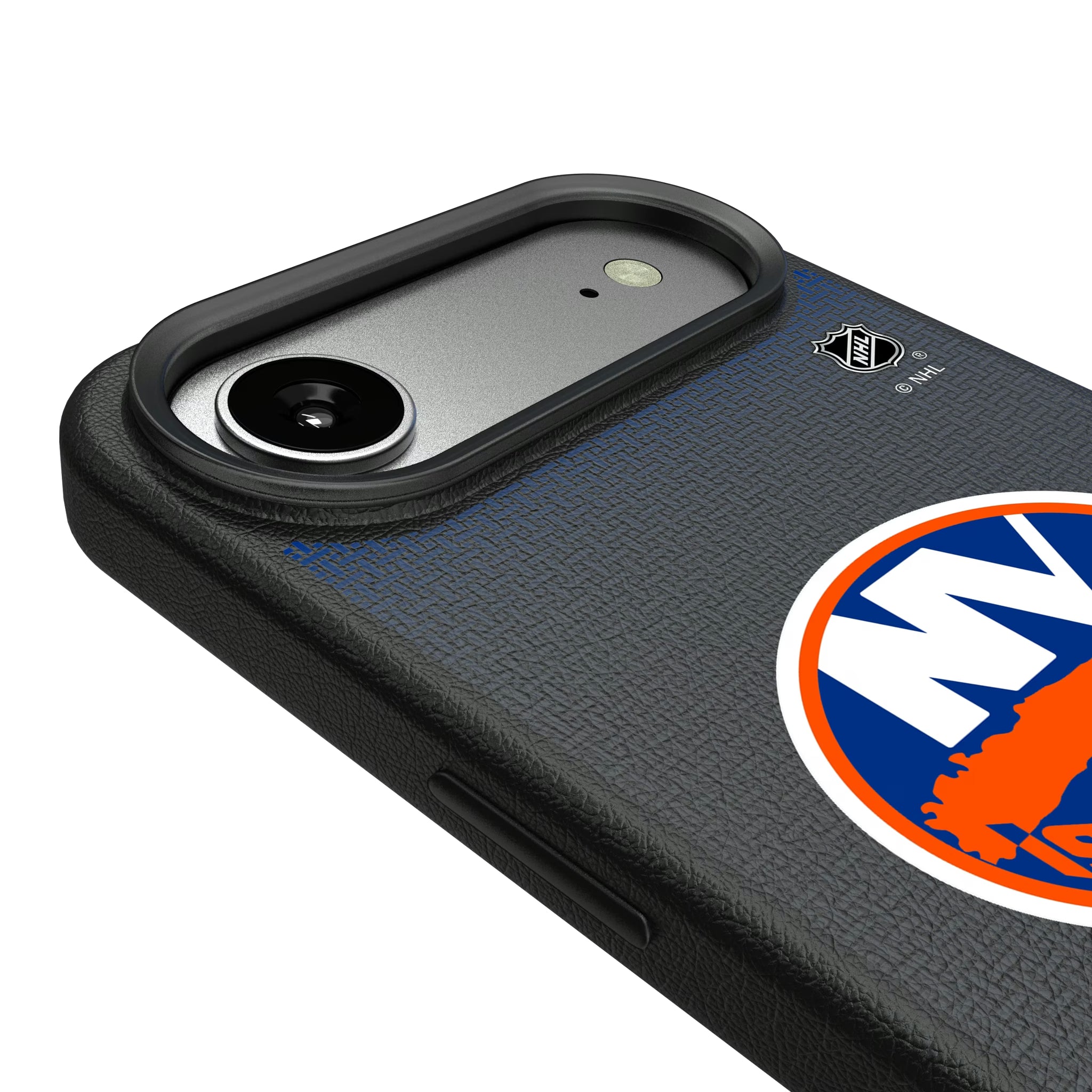 New York Islanders Linen iPhone MagSafe Compatible Phone Case for Apple iPhone - Detail#Device_iPhone Air
