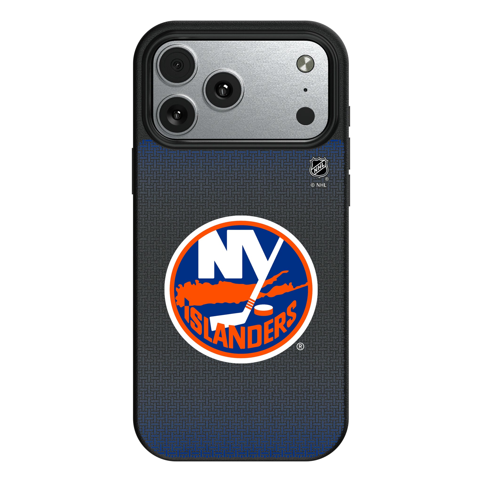 New York Islanders Linen iPhone MagSafe Compatible Phone Case for Apple iPhone#Device_iPhone 17 Pro Max