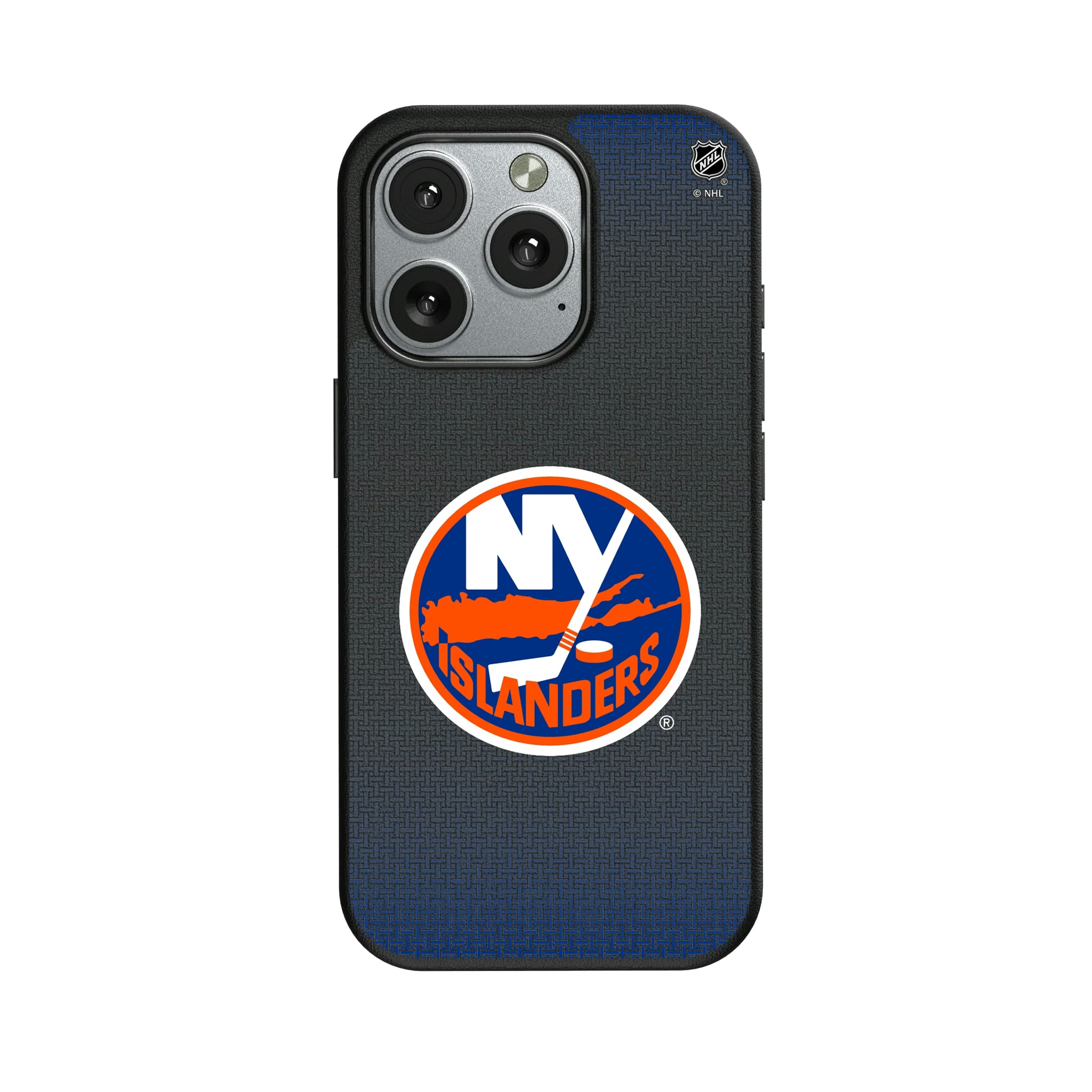 New York Islanders Linen iPhone MagSafe Compatible Phone Case for Apple iPhone