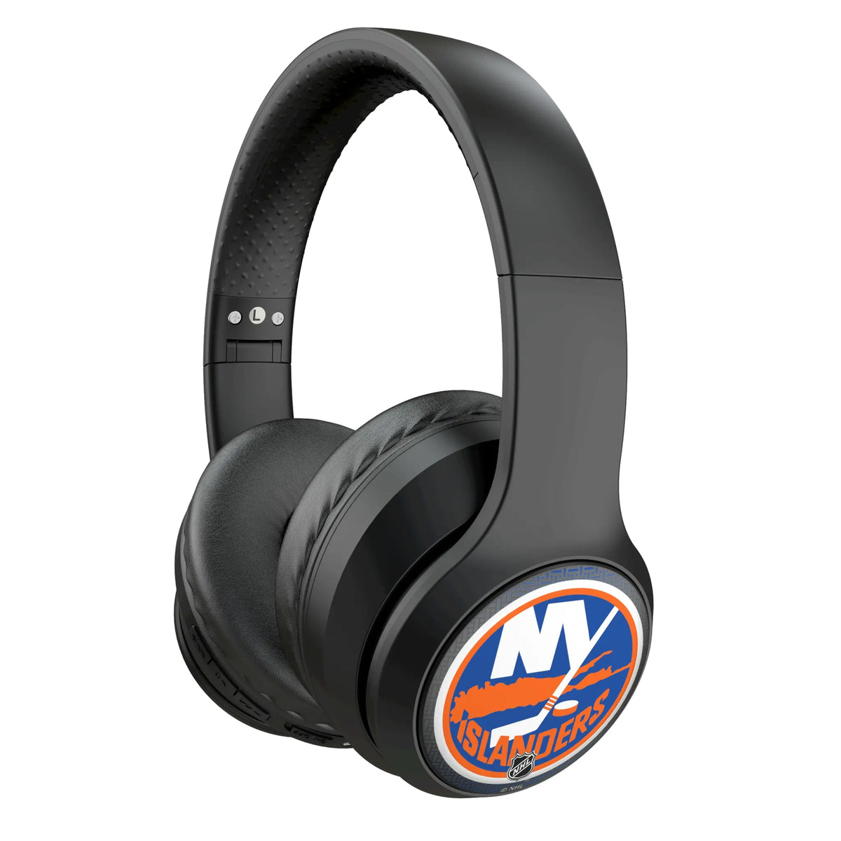 New York Islanders Linen Wireless Over-Ear Headphones With Case