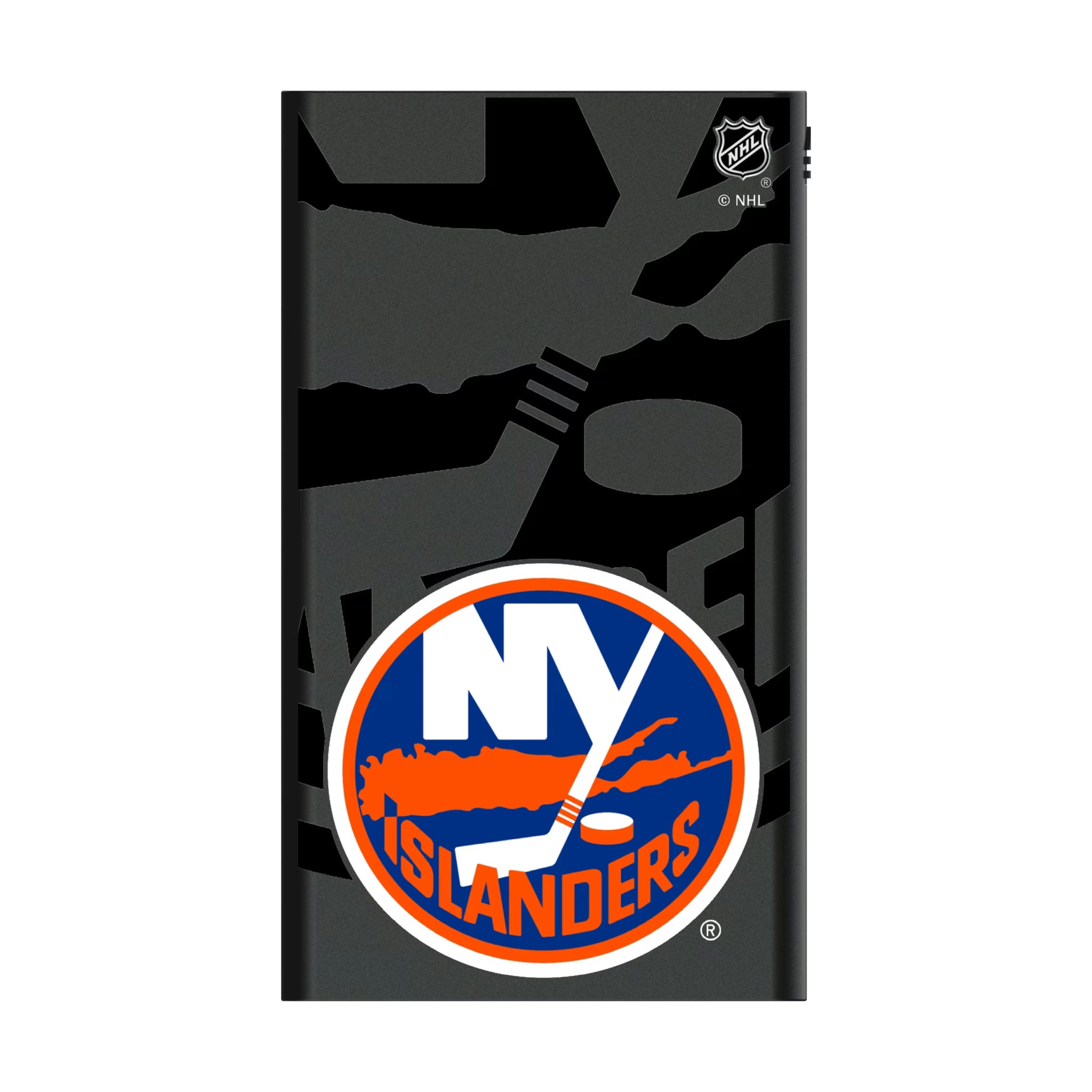 New York Islanders Monocolor Tilt 5000mAh Flat Powerbank