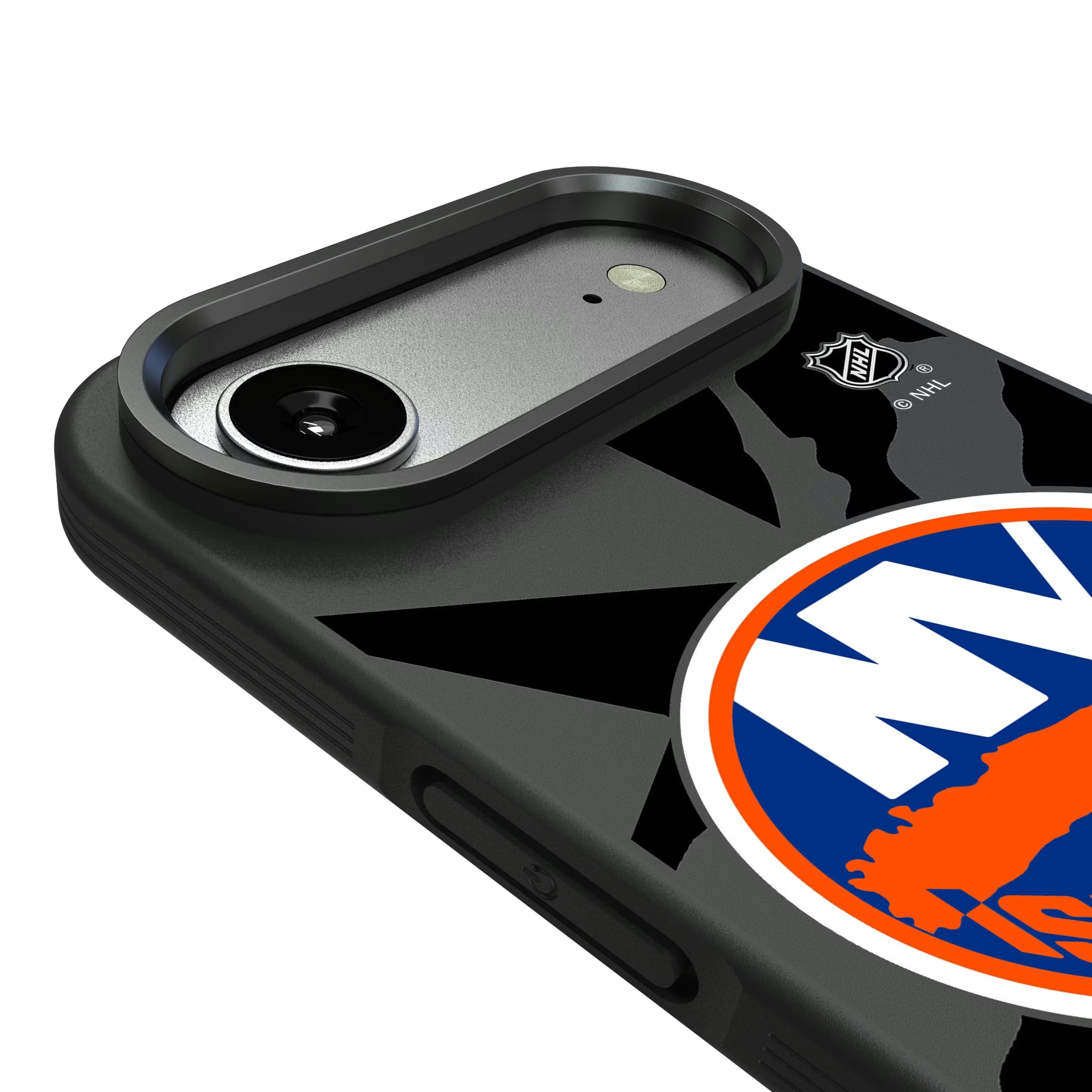 New York Islanders Monocolor Tilt iPhone Bump Phone Case for Apple iPhone - Detail#Device_iPhone Air