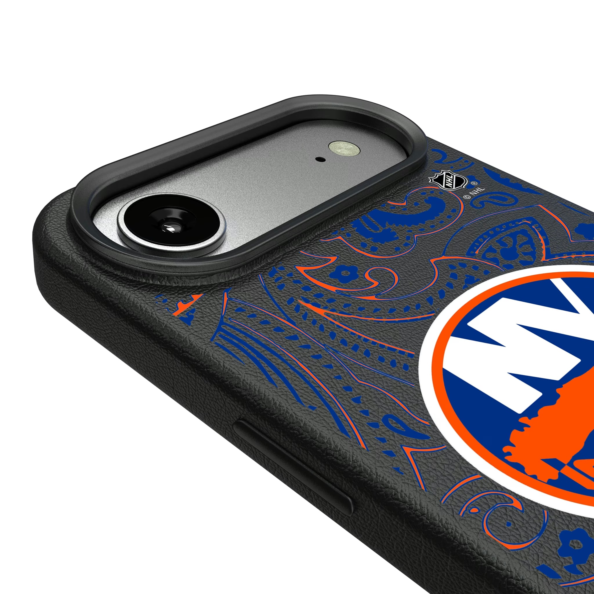 New York Islanders Paisley iPhone MagSafe Compatible Phone Case for Apple iPhone - Detail#Device_iPhone Air