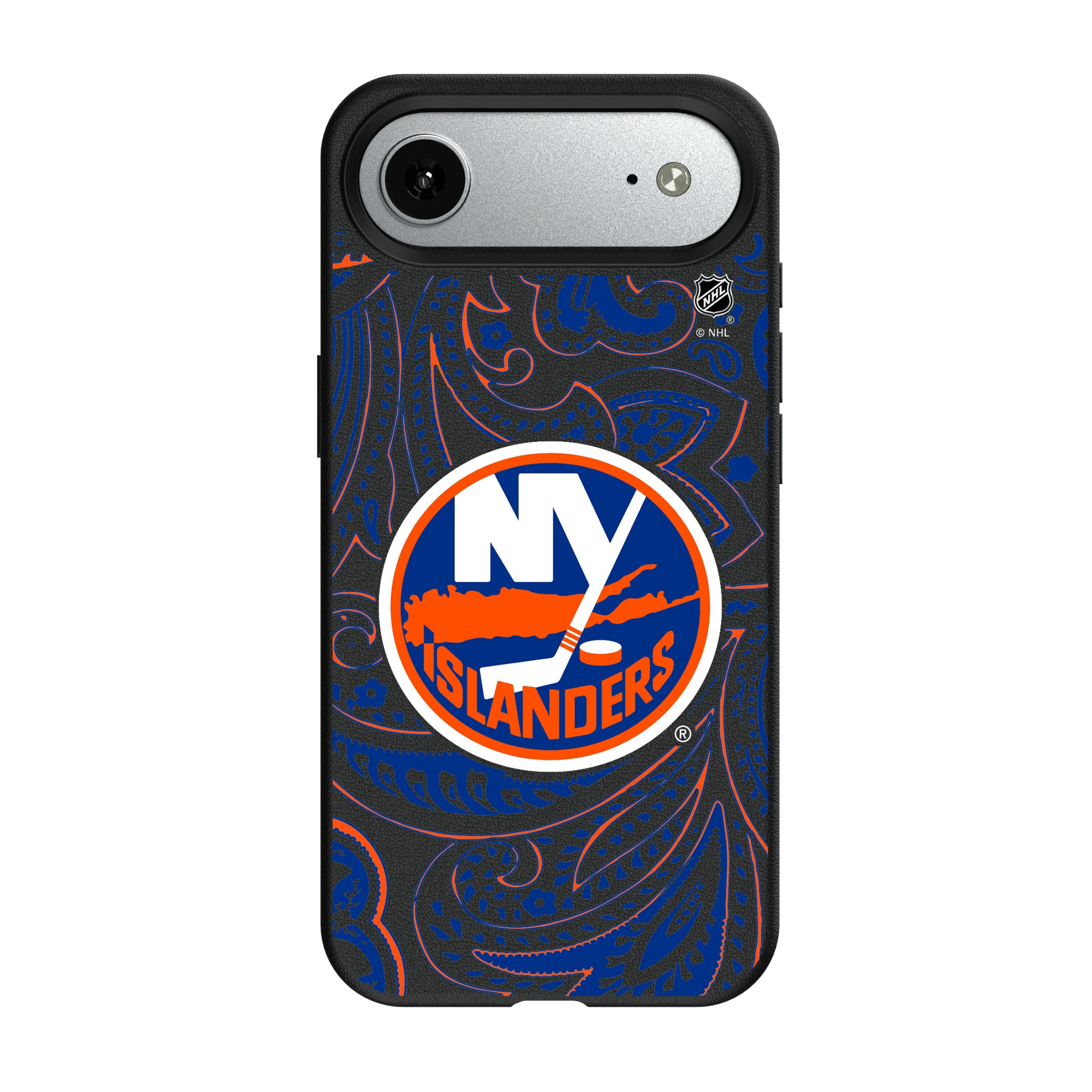 New York Islanders Paisley iPhone MagSafe Compatible Phone Case for Apple iPhone#Device_iPhone Air