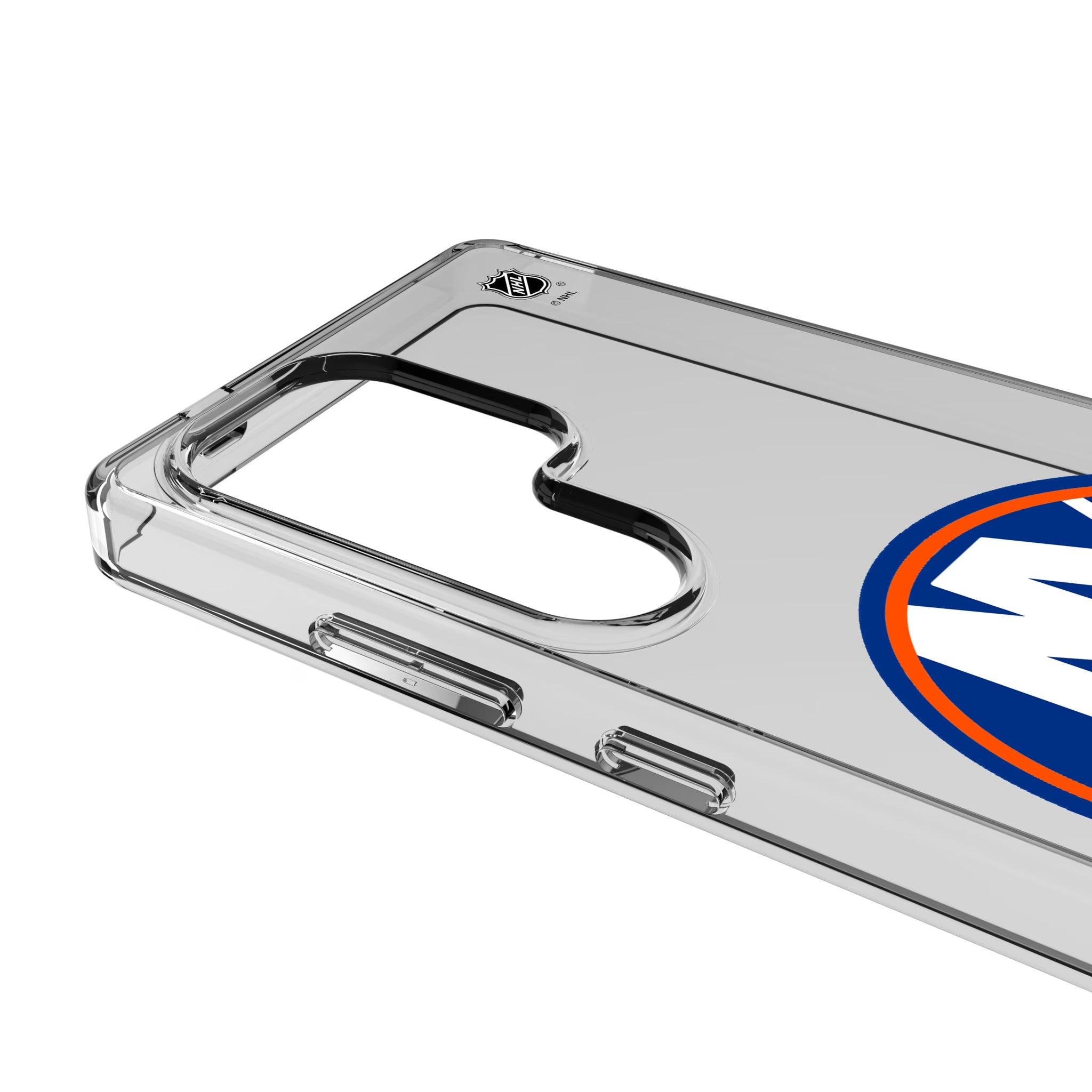 New York Islanders Personalized EndZone Plus Galaxy Clear Phone Case for Samsung Galaxy - Detail