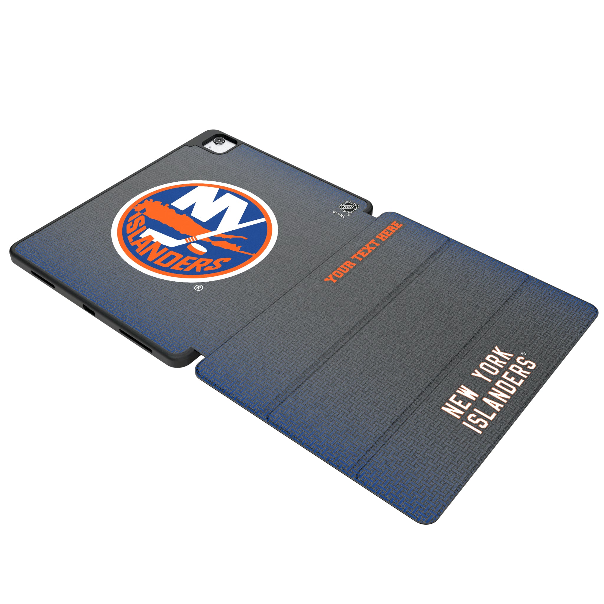 New York Islanders Personalized Linen iPad Tablet Case for Apple iPad