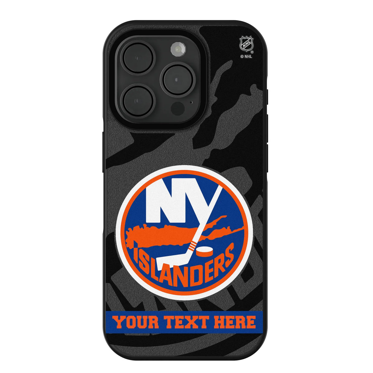 New York Islanders Personalized Tilt iPhone Bump Phone Case for Apple iPhone#Device_iPhone 15 Pro