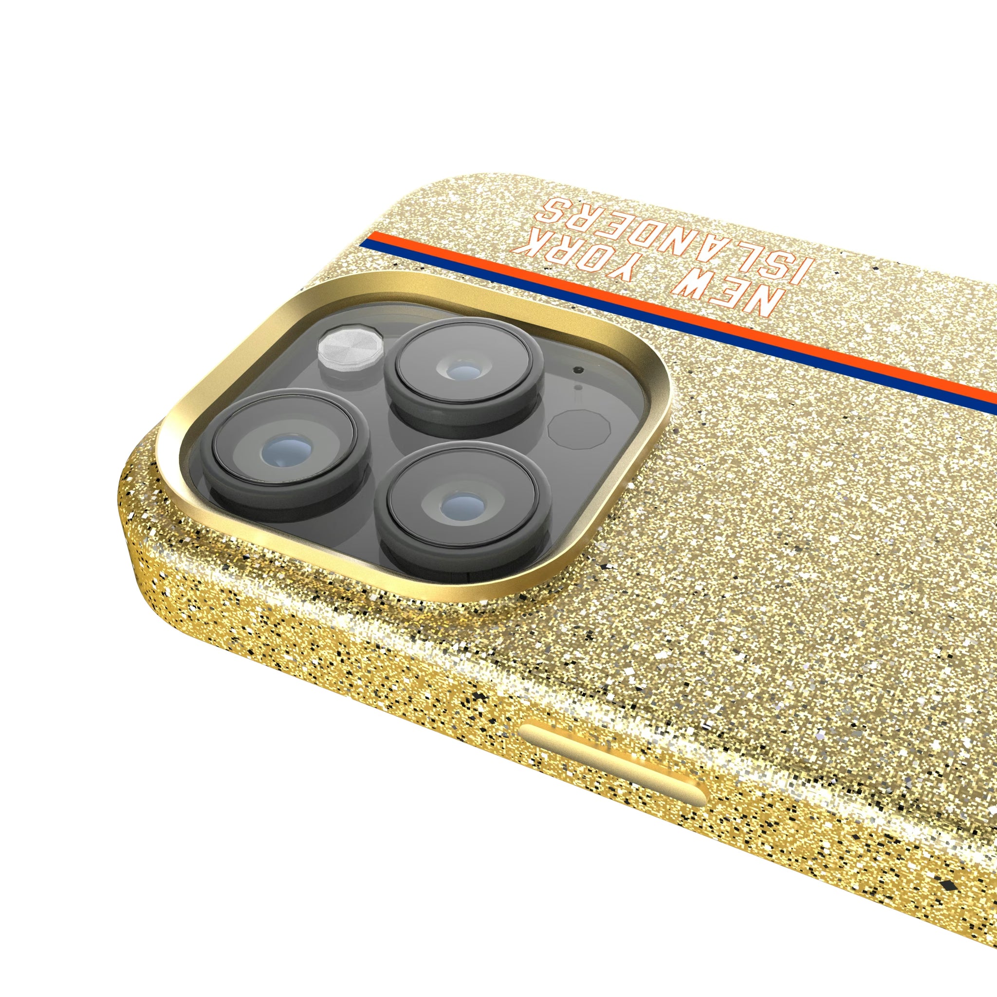 New York Islanders Sidebar iPhone Bling Phone Case for Apple iPhone - Detail
