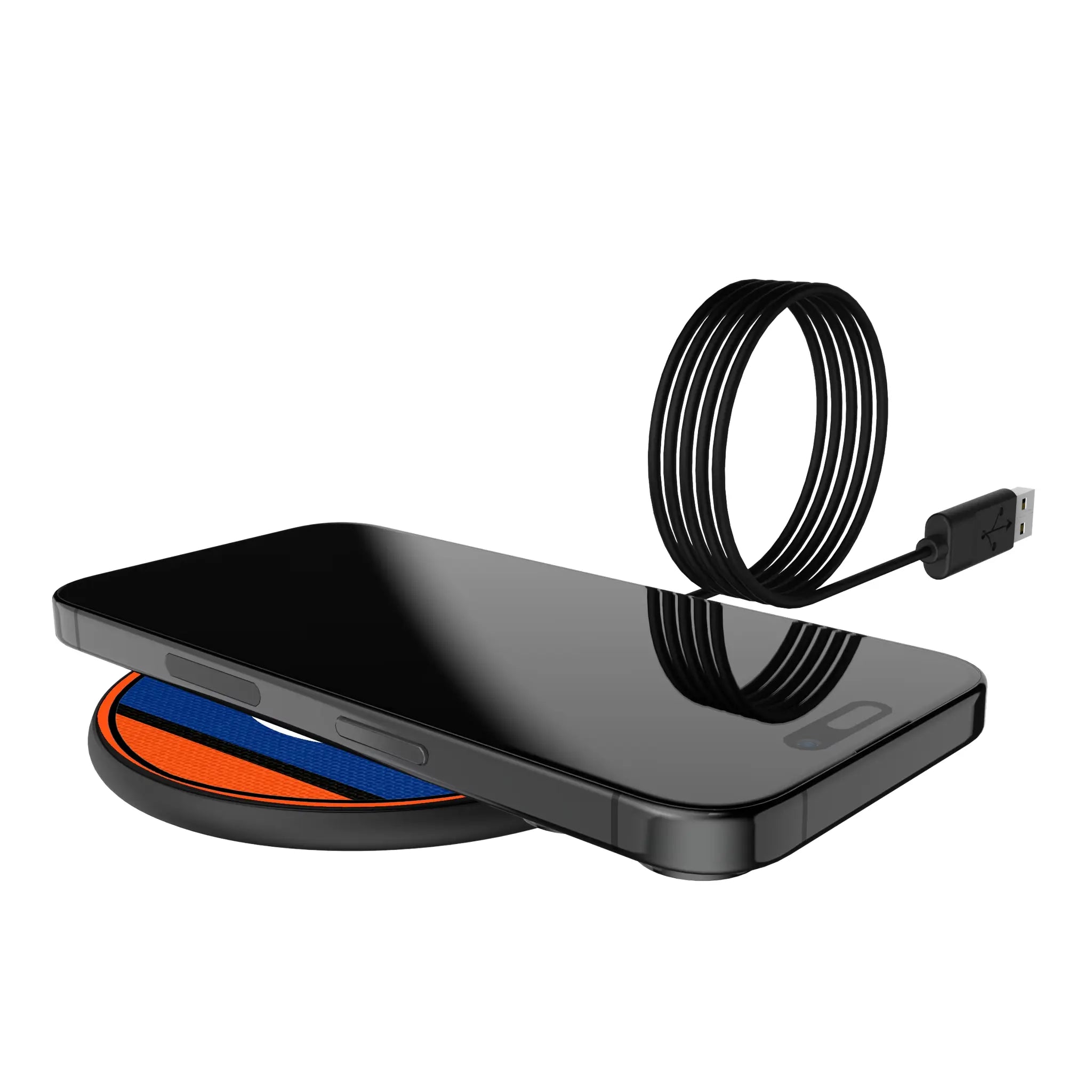 New York Islanders Stripe 15-Watt Wireless Charger - Lifestyle