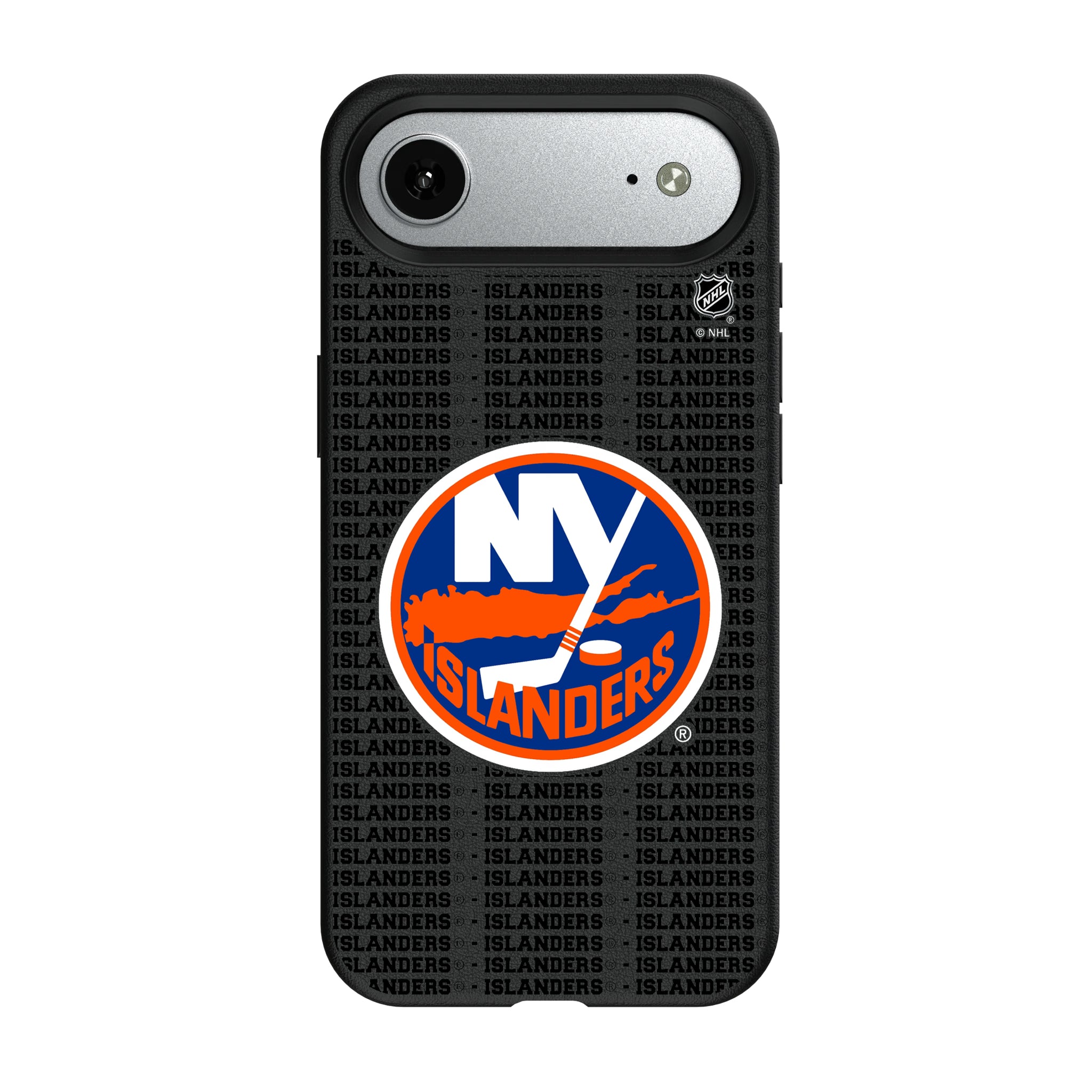 New York Islanders Text Backdrop iPhone MagSafe Compatible Phone Case for Apple iPhone#Device_iPhone Air