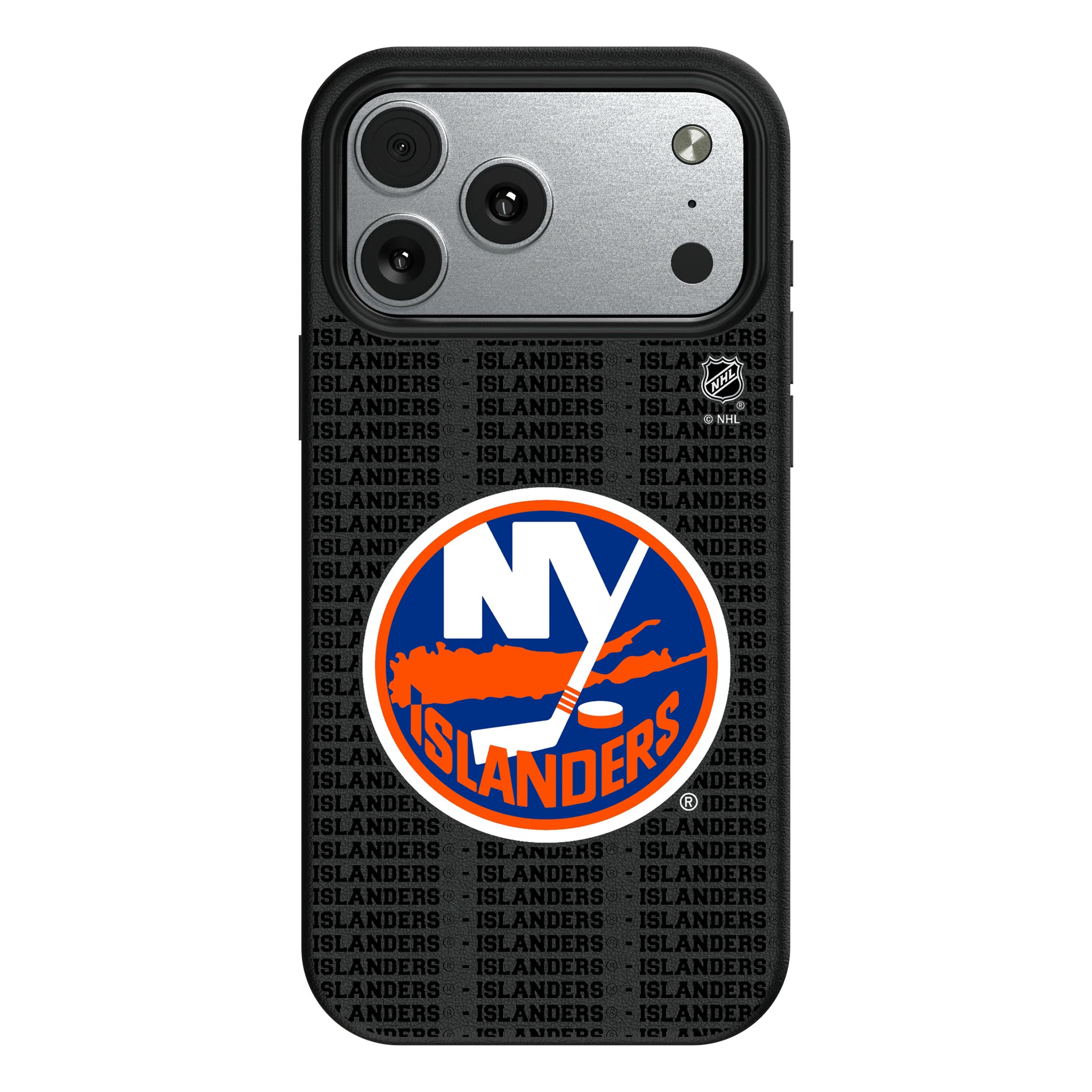 New York Islanders Text Backdrop iPhone MagSafe Compatible Phone Case for Apple iPhone#Device_iPhone 17 Pro Max