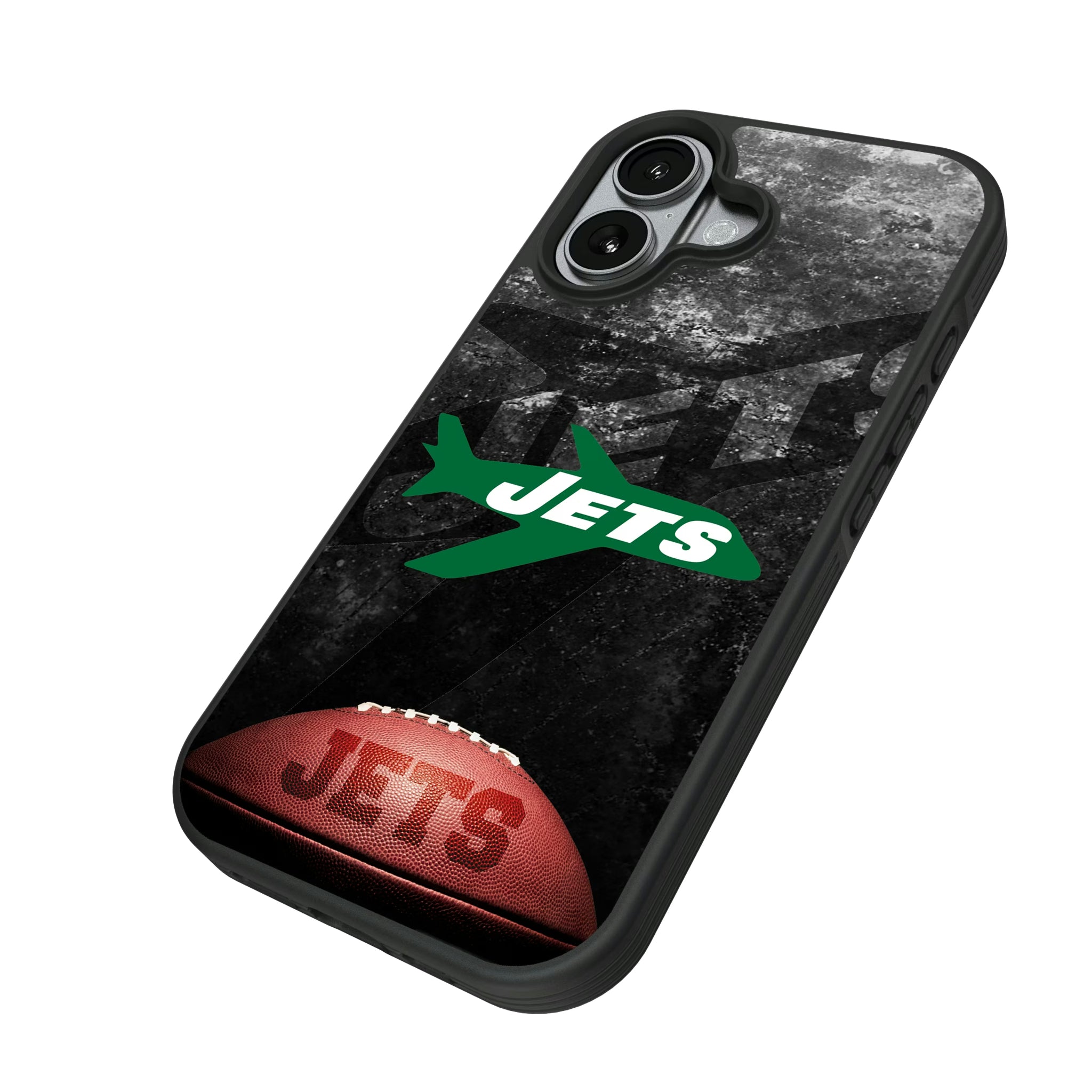 New York Jets 1963 Historic Collection Legendary iPhone Bump Phone Case for Apple iPhone - Isometric View#Device_iPhone 17