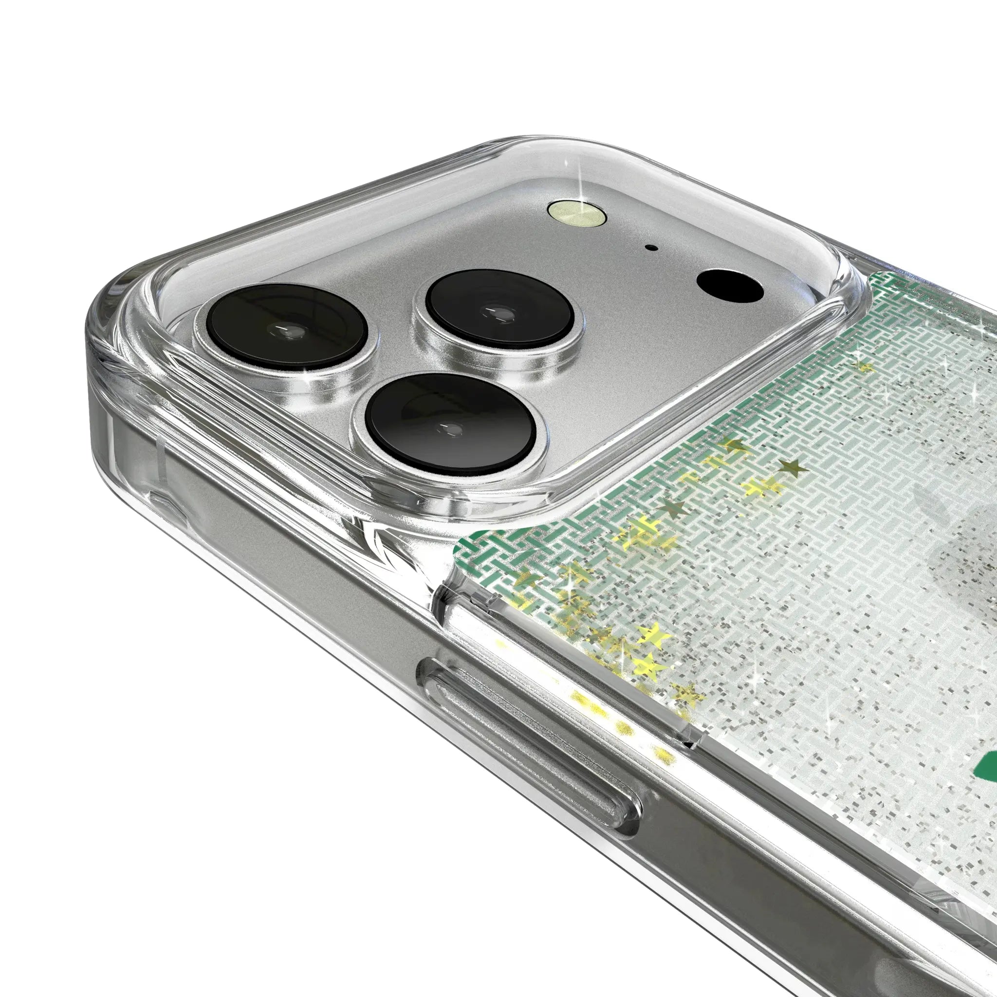 New York Jets 1963 Historic Collection Linen iPhone Glitter Phone Case for Apple iPhone - Detail