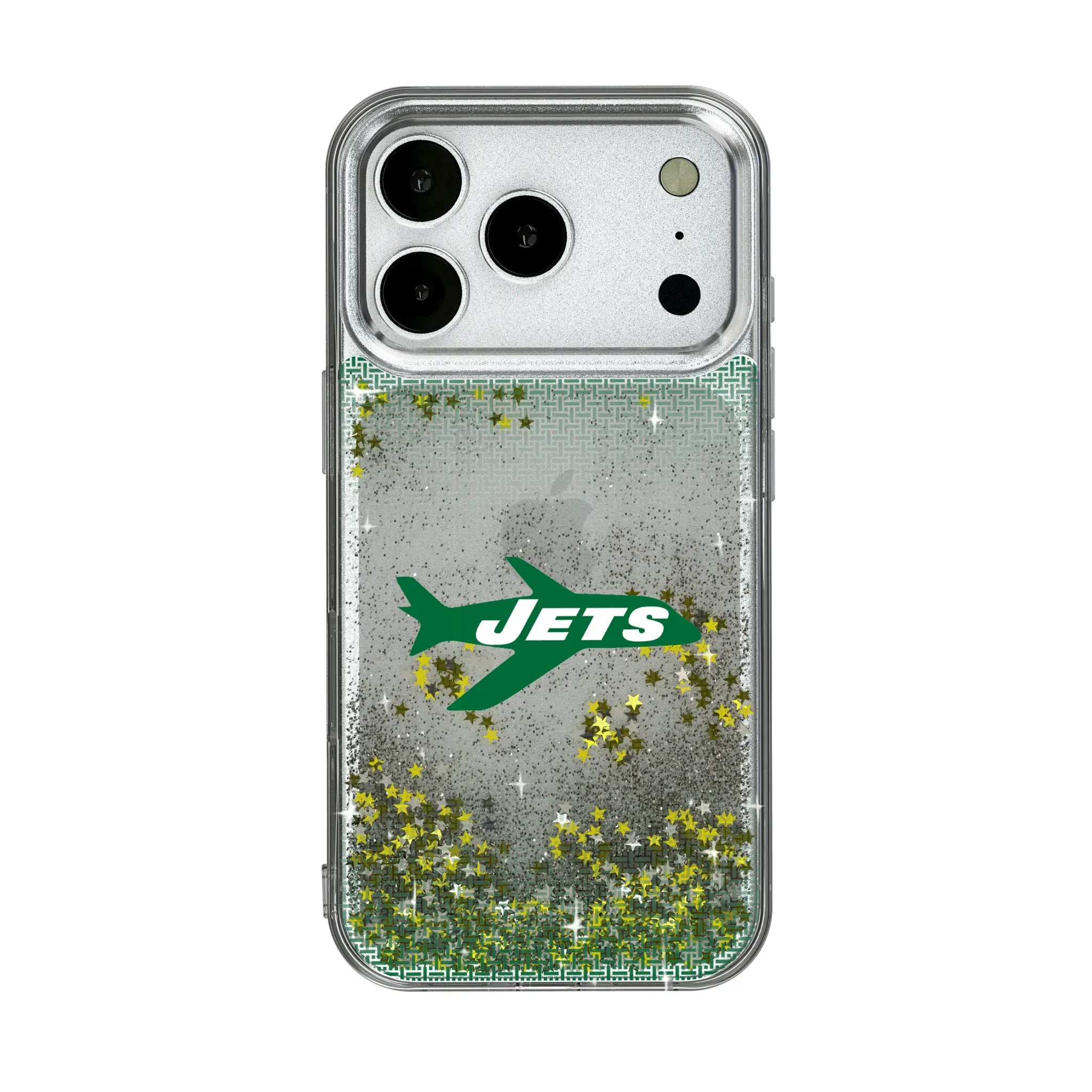 New York Jets 1963 Historic Collection Linen iPhone Glitter Phone Case for Apple iPhone