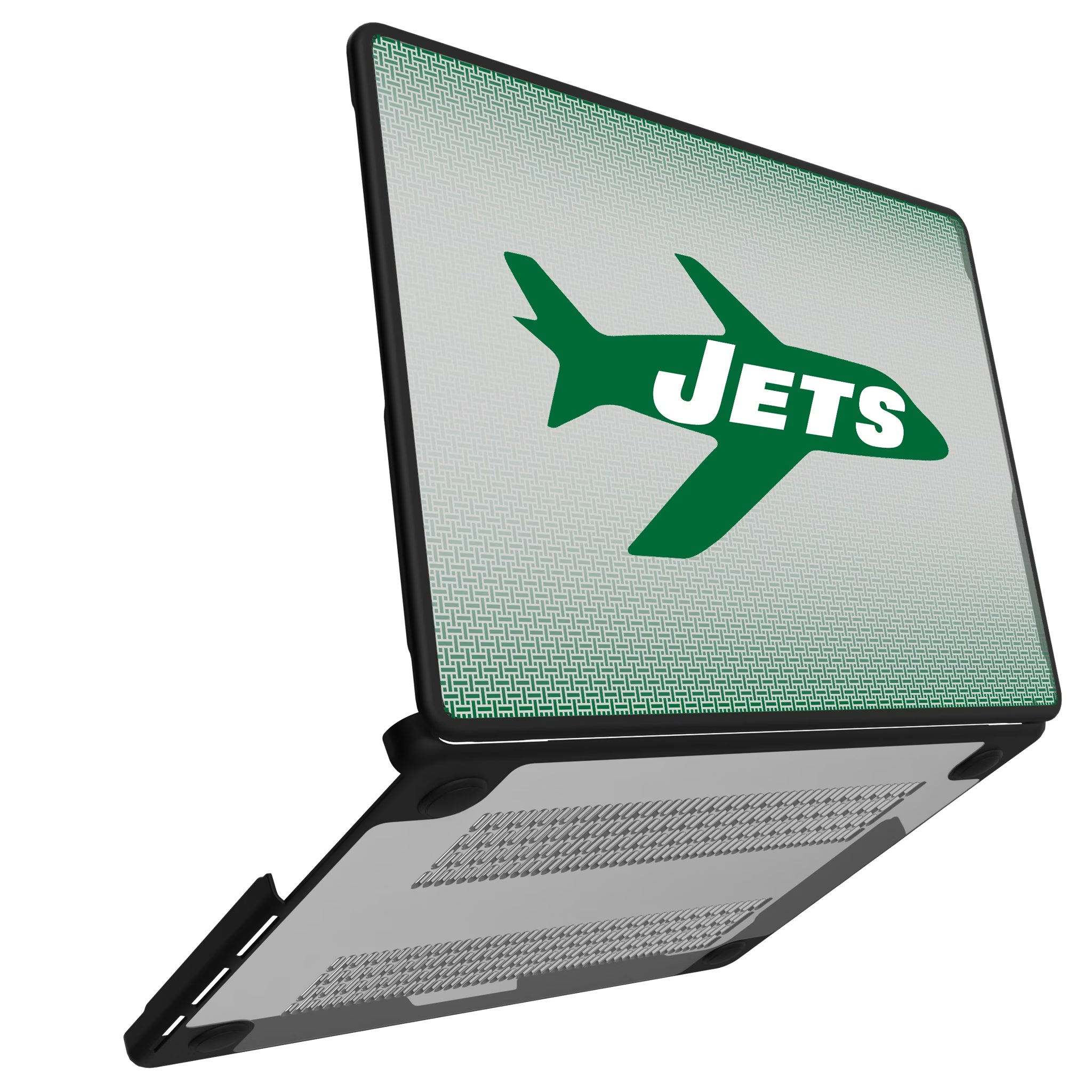 New York Jets 1963 Historic Collection Linen MacBook Laptop Case for Apple MacBook#Device_MacBook Pro (14-inch, 2021) / MacBook Pro (14-inch, 2023) / MacBook Pro (14-inch, 2024)