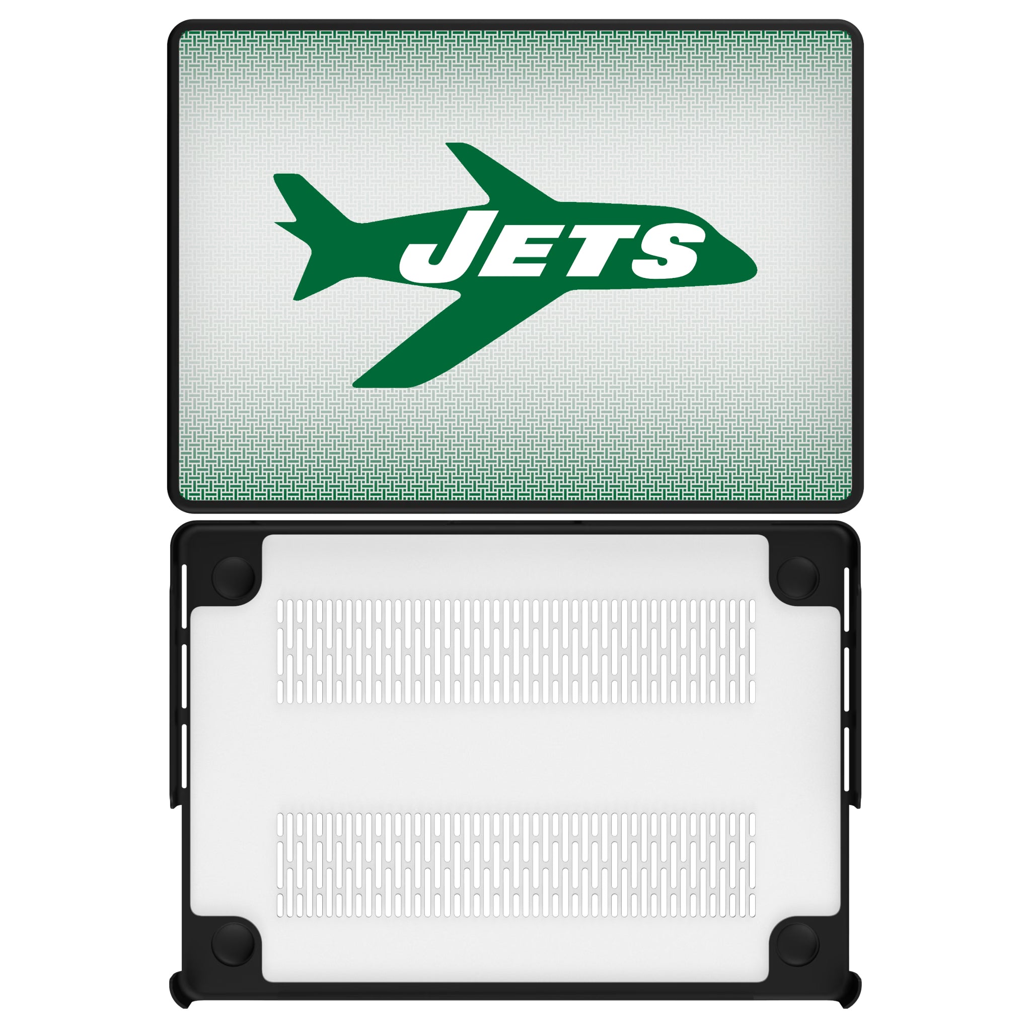 New York Jets 1963 Historic Collection Linen MacBook Laptop Case for Apple MacBook#Device_MacBook Pro (14-inch, 2021) / MacBook Pro (14-inch, 2023) / MacBook Pro (14-inch, 2024)