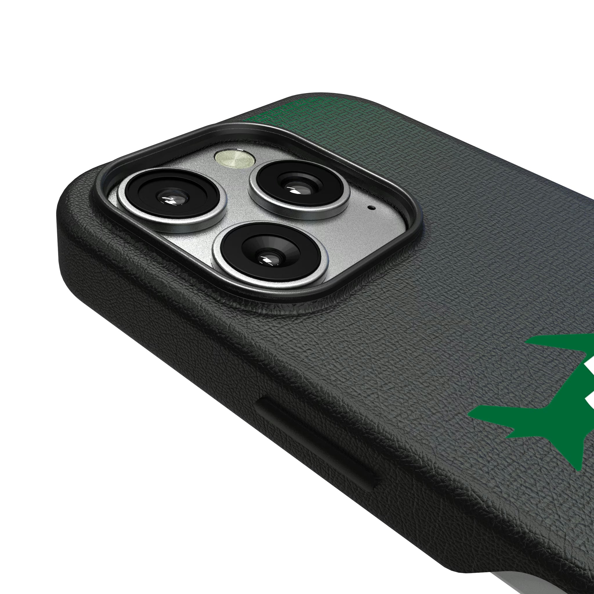New York Jets 1963 Historic Collection Linen iPhone MagSafe Compatible Phone Case for Apple iPhone - Detail