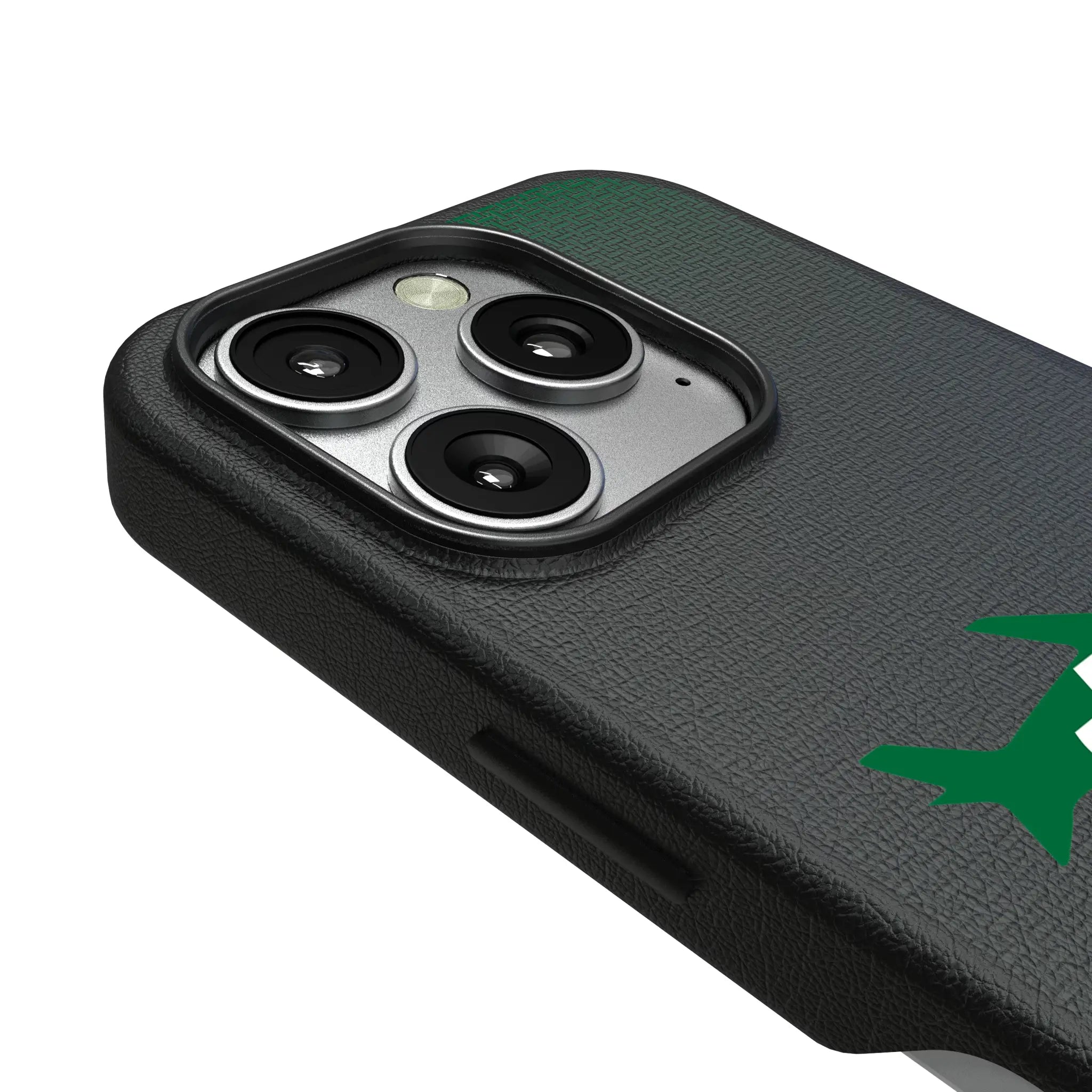 New York Jets 1963 Historic Collection Linen iPhone MagSafe Compatible Phone Case for Apple iPhone - Detail