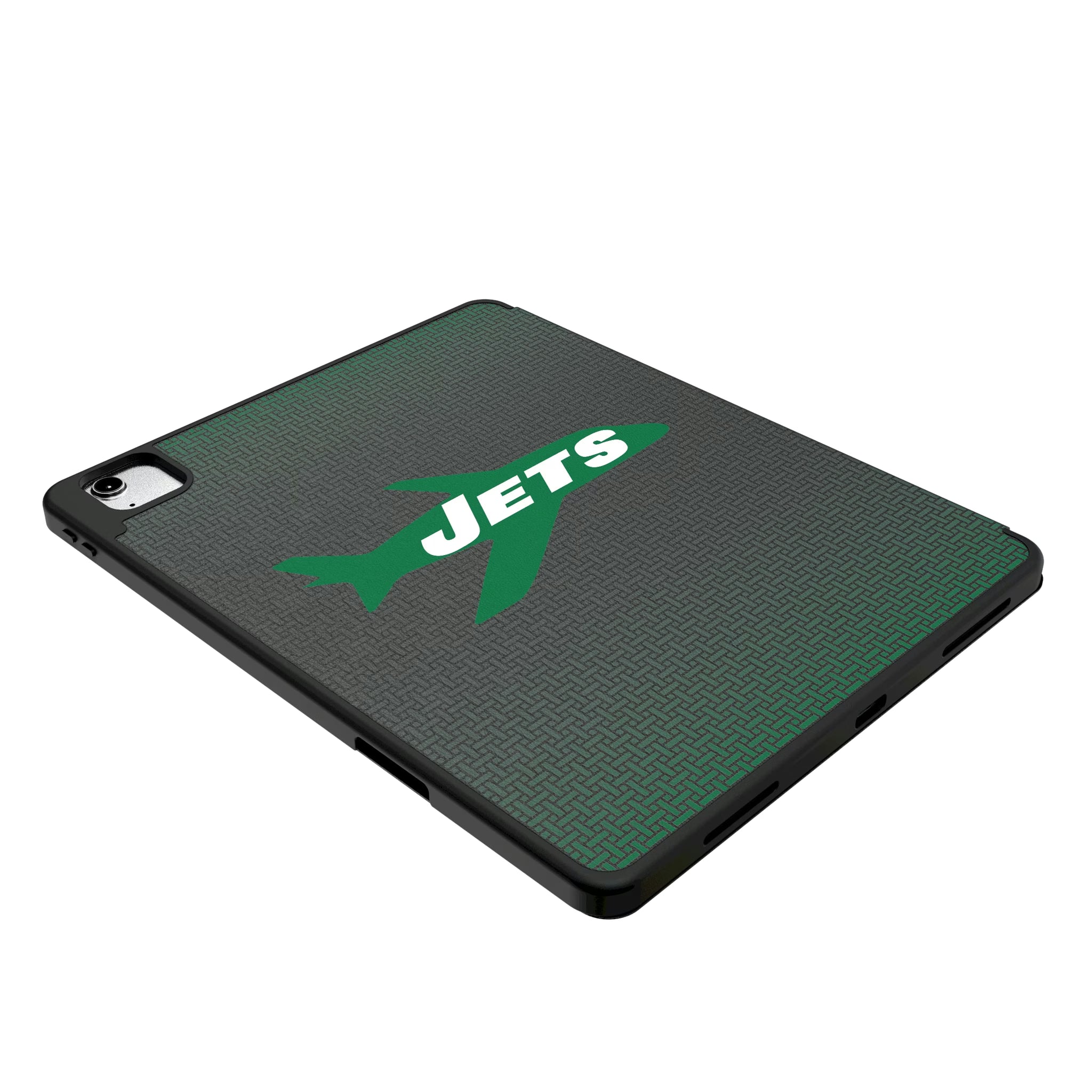 New York Jets 1963 Historic Collection Linen iPad Tablet Case for Apple iPad - Isometric View