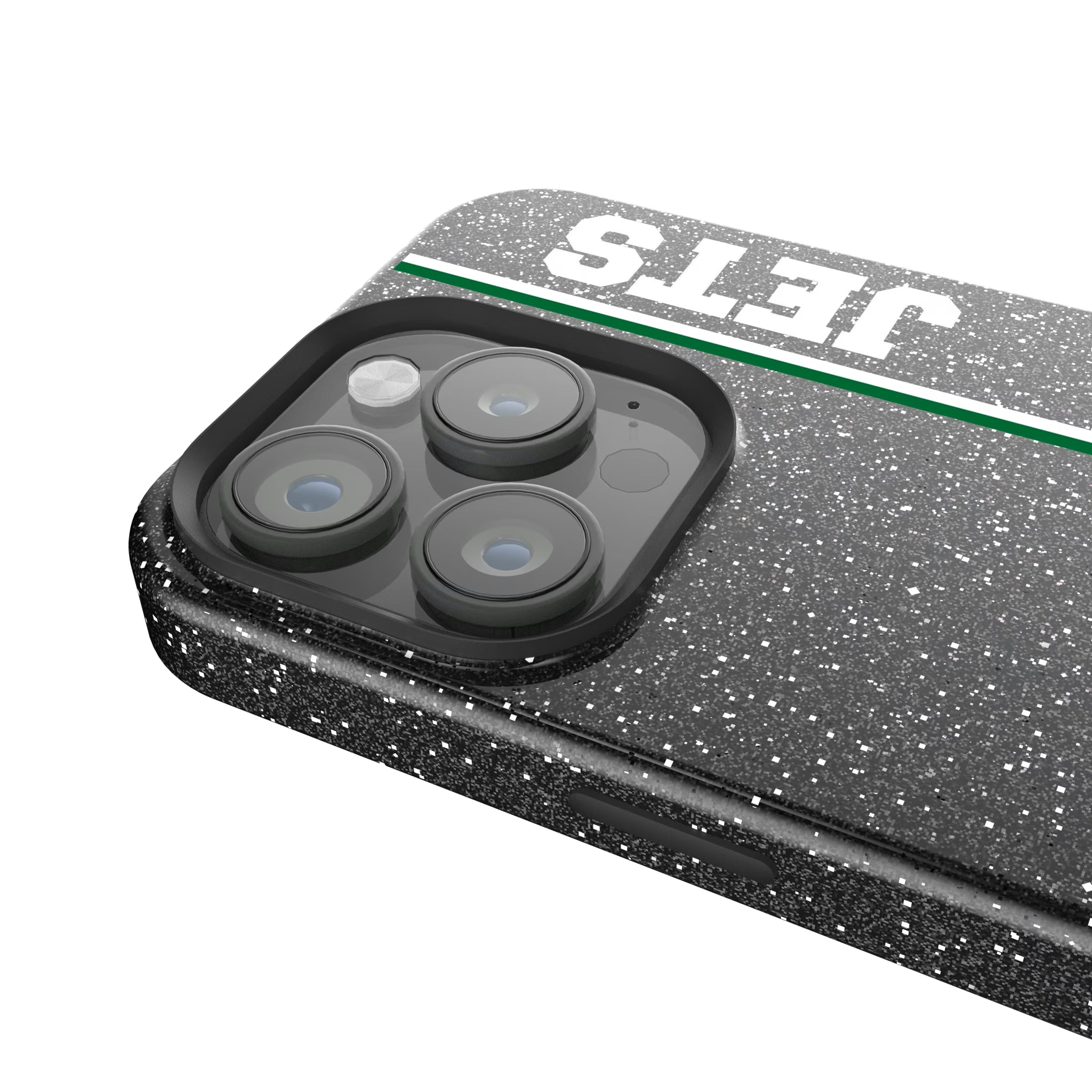 New York Jets 1963 Historic Collection Sidebar iPhone Bling Phone Case for Apple iPhone - Detail