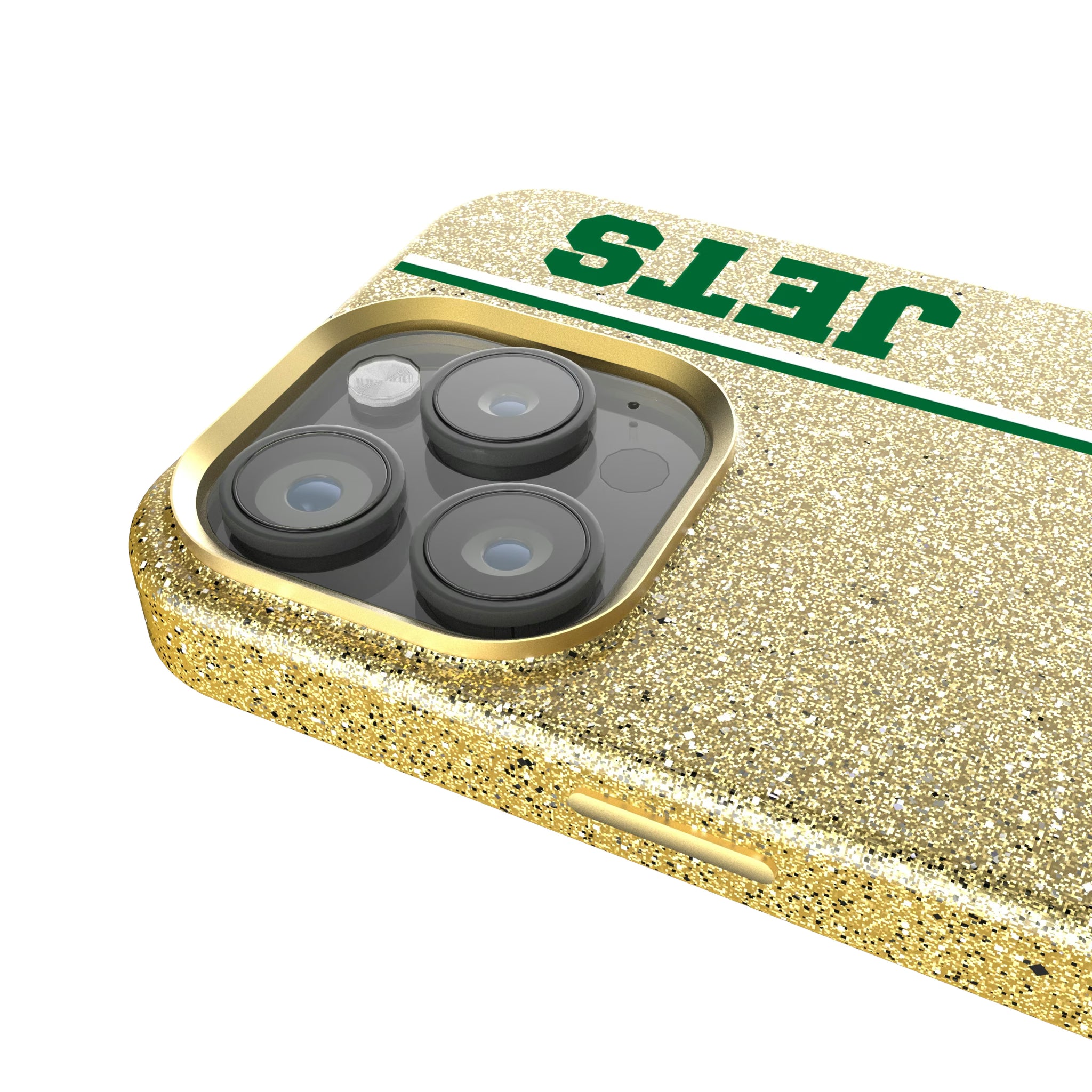New York Jets 1963 Historic Collection Sidebar iPhone Bling Phone Case for Apple iPhone - Detail