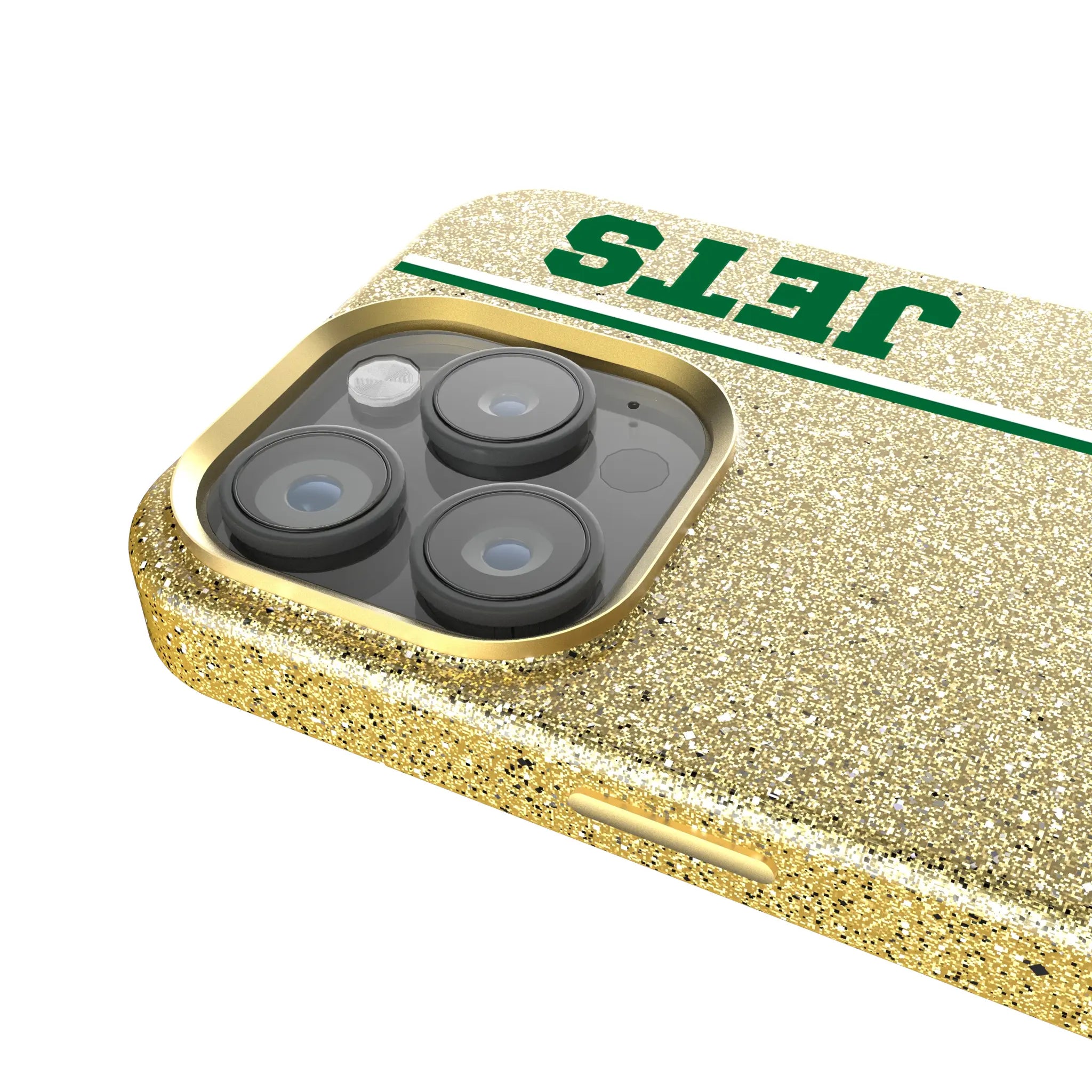 New York Jets 1963 Historic Collection Sidebar iPhone Bling Phone Case for Apple iPhone - Detail