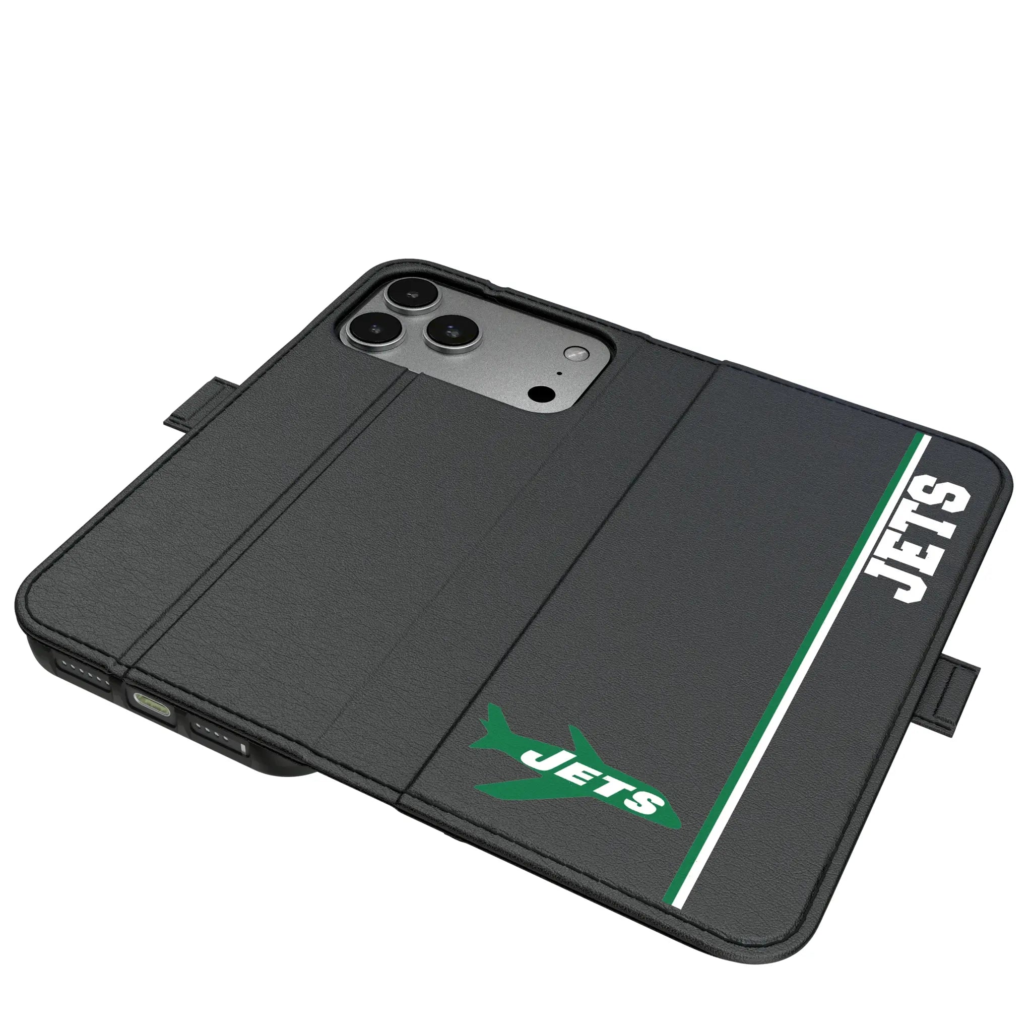New York Jets 1963 Historic Collection Sidebar iPhone Folio Phone Case for Apple iPhone#Device_iPhone 17 Pro Max