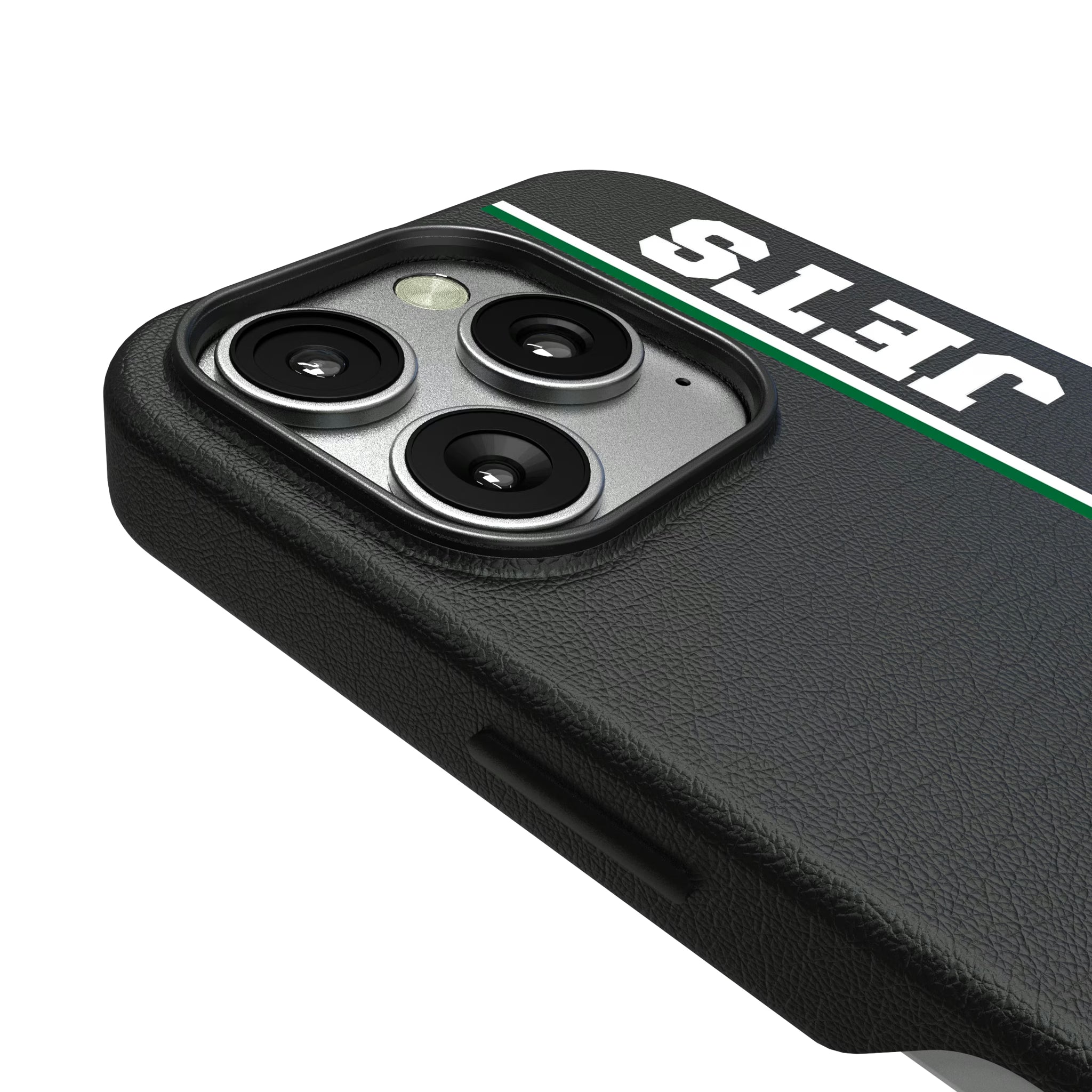 New York Jets 1963 Historic Collection Sidebar iPhone MagSafe Compatible Phone Case for Apple iPhone - Detail