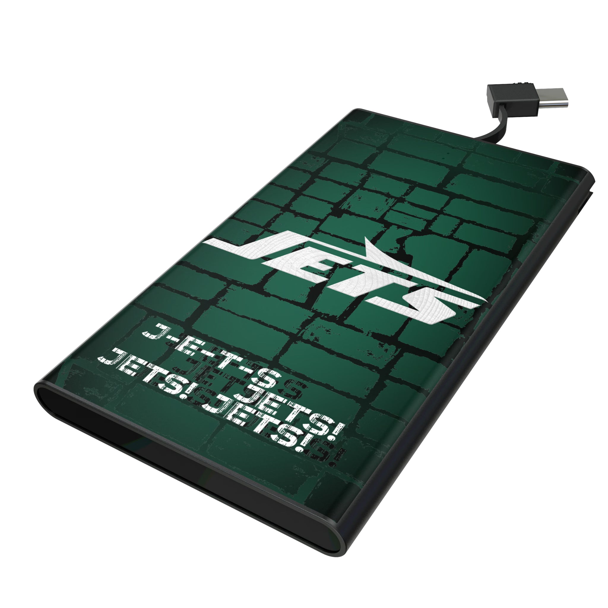 New York Jets Brick 5000mAh Flat Powerbank
