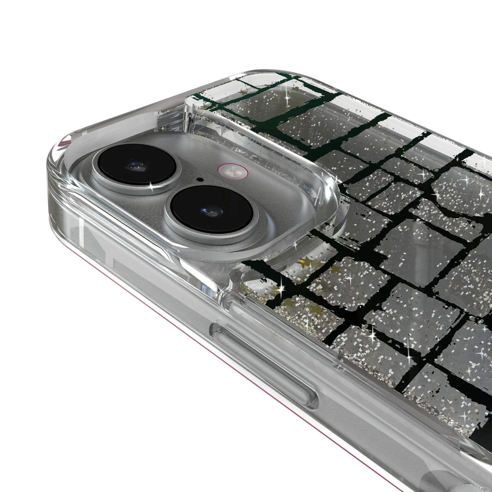 New York Jets Brick iPhone Glitter Phone Case for Apple iPhone - Detail