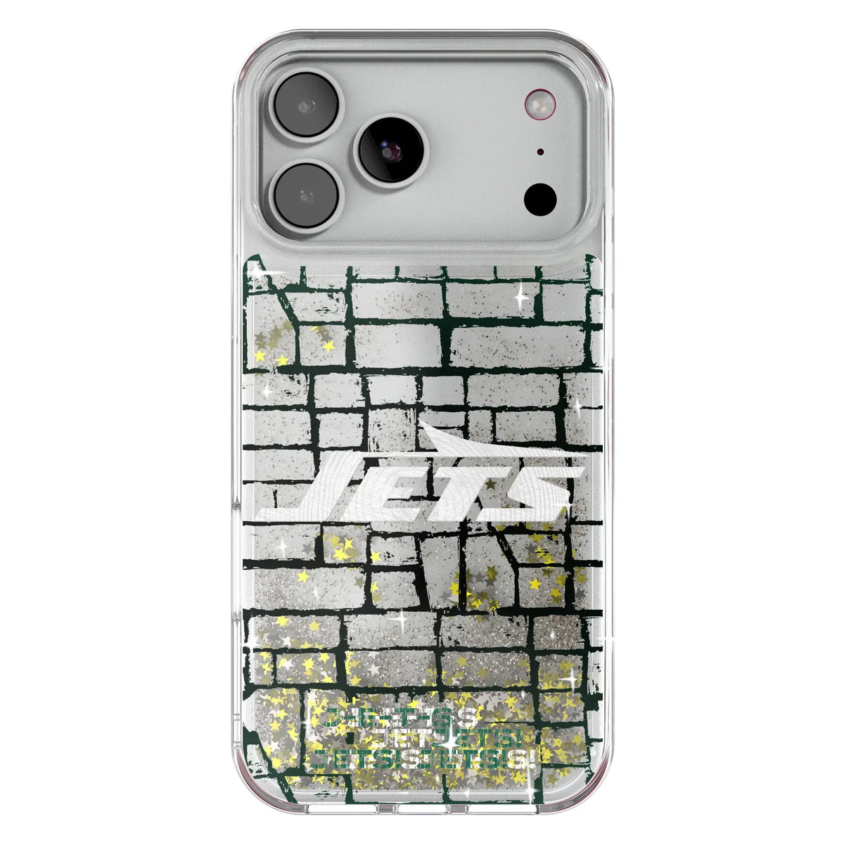 New York Jets Brick Glitter Phone Case for Apple iPhone