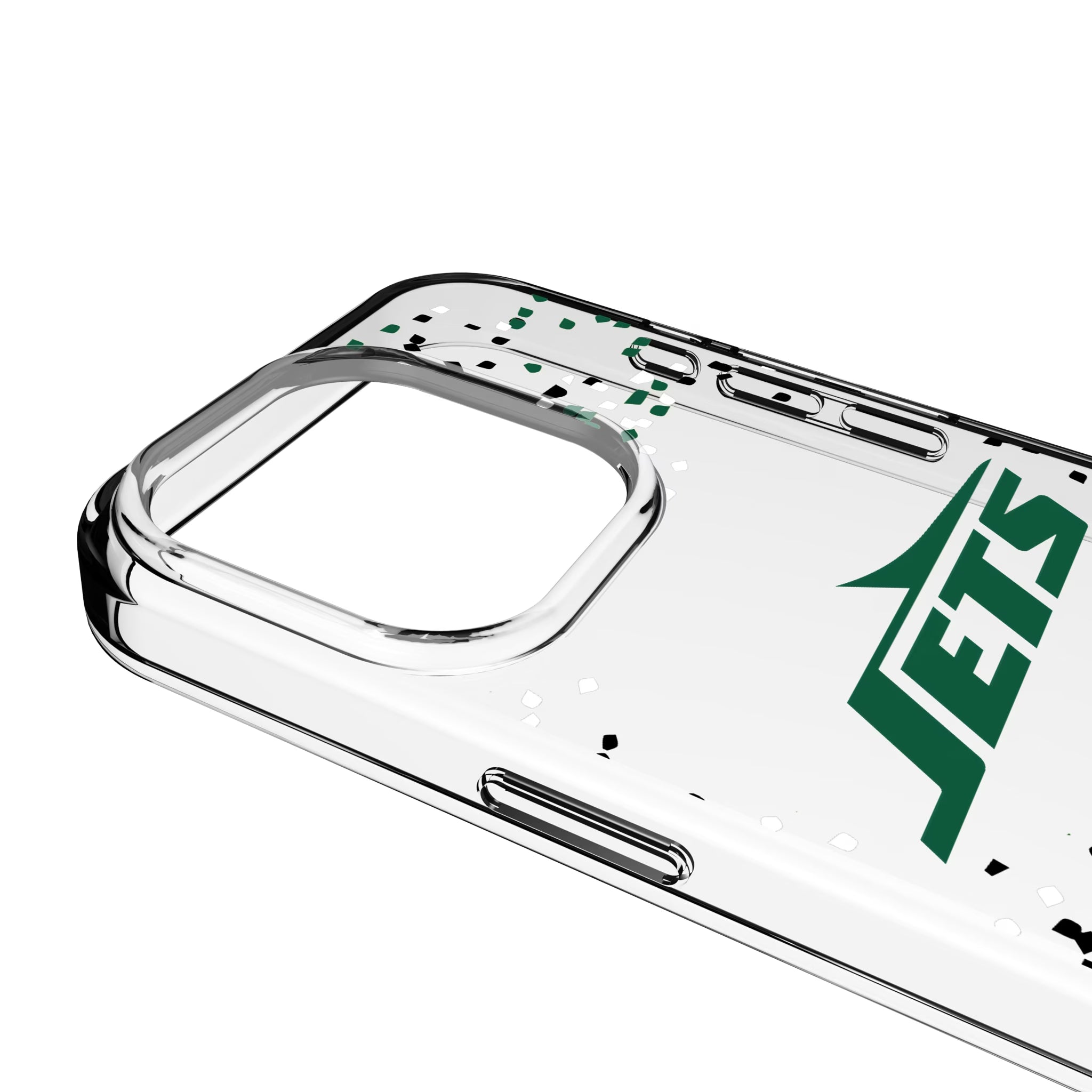 New York Jets Confetti iPhone Clear Phone Case for Apple iPhone - Detail