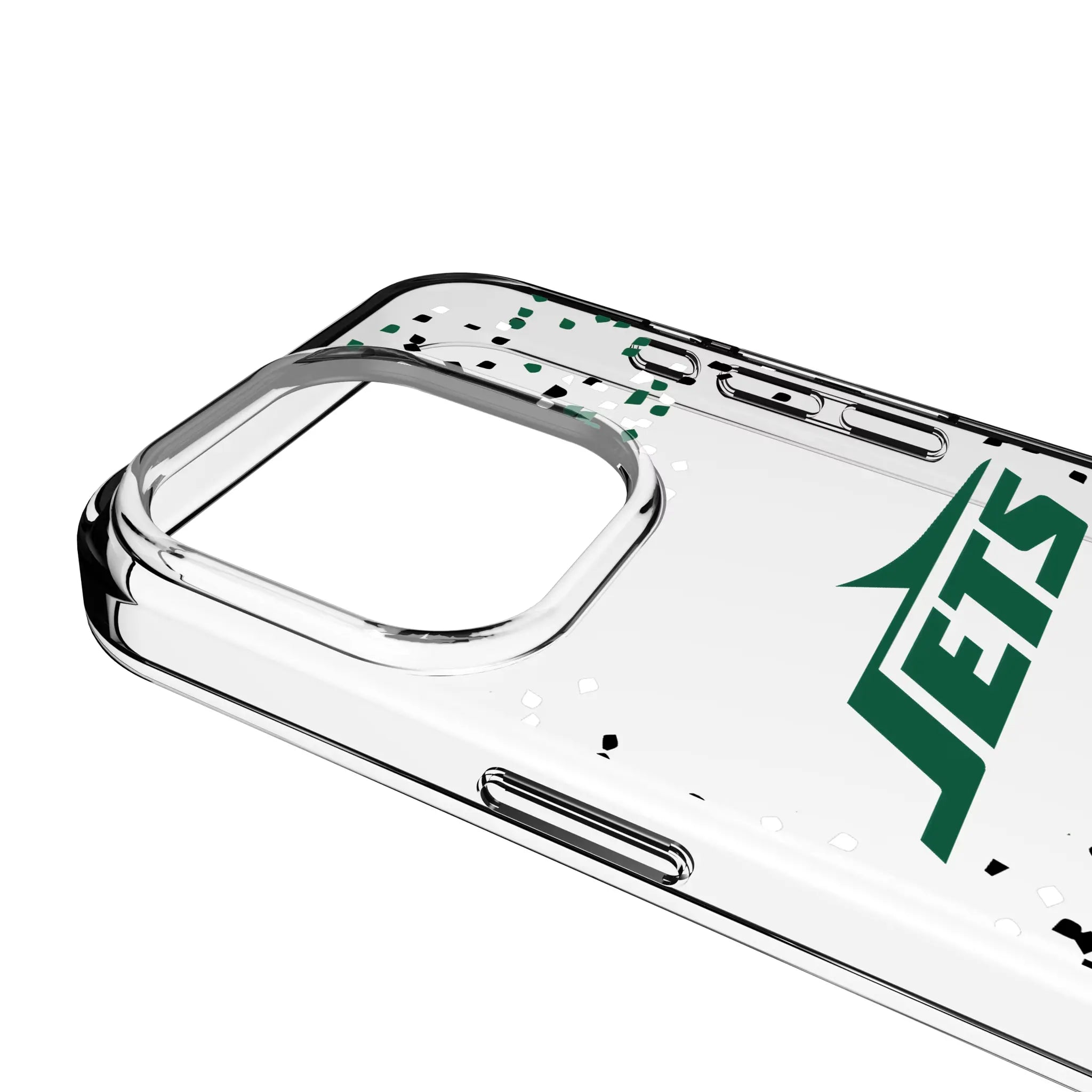 New York Jets Confetti iPhone Clear Phone Case for Apple iPhone - Detail