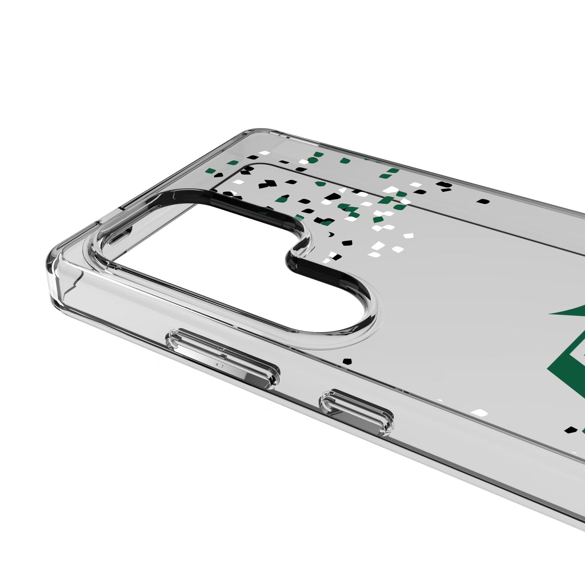 New York Jets Confetti Galaxy Clear Phone Case for Samsung Galaxy - Detail